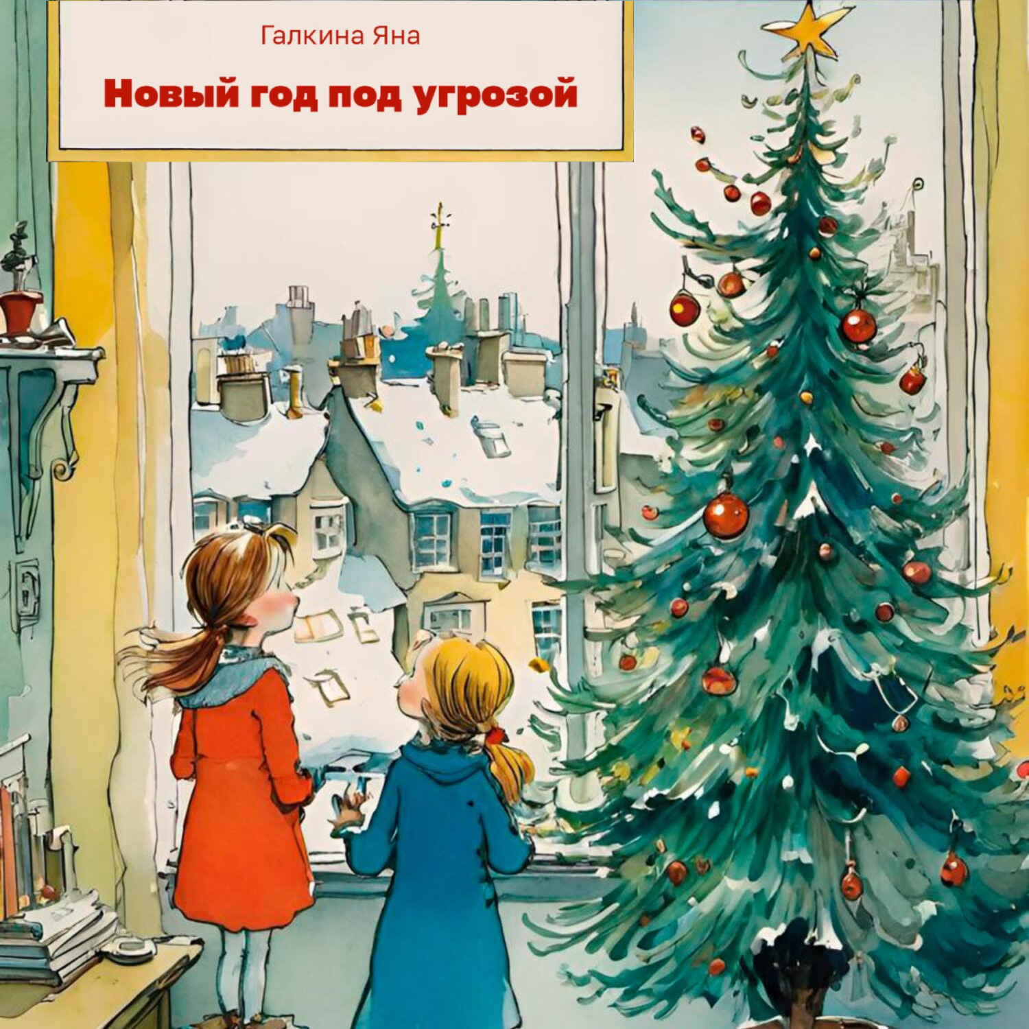 Обложка книги «Новый год под угрозой»