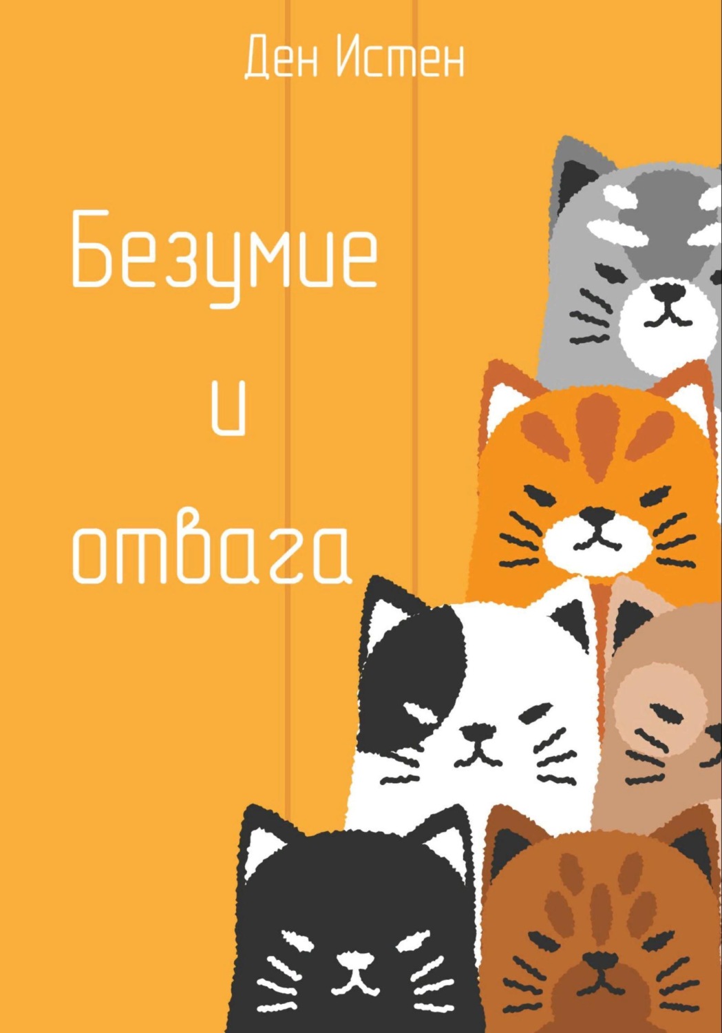 Обложка книги «Безумие и отвага»