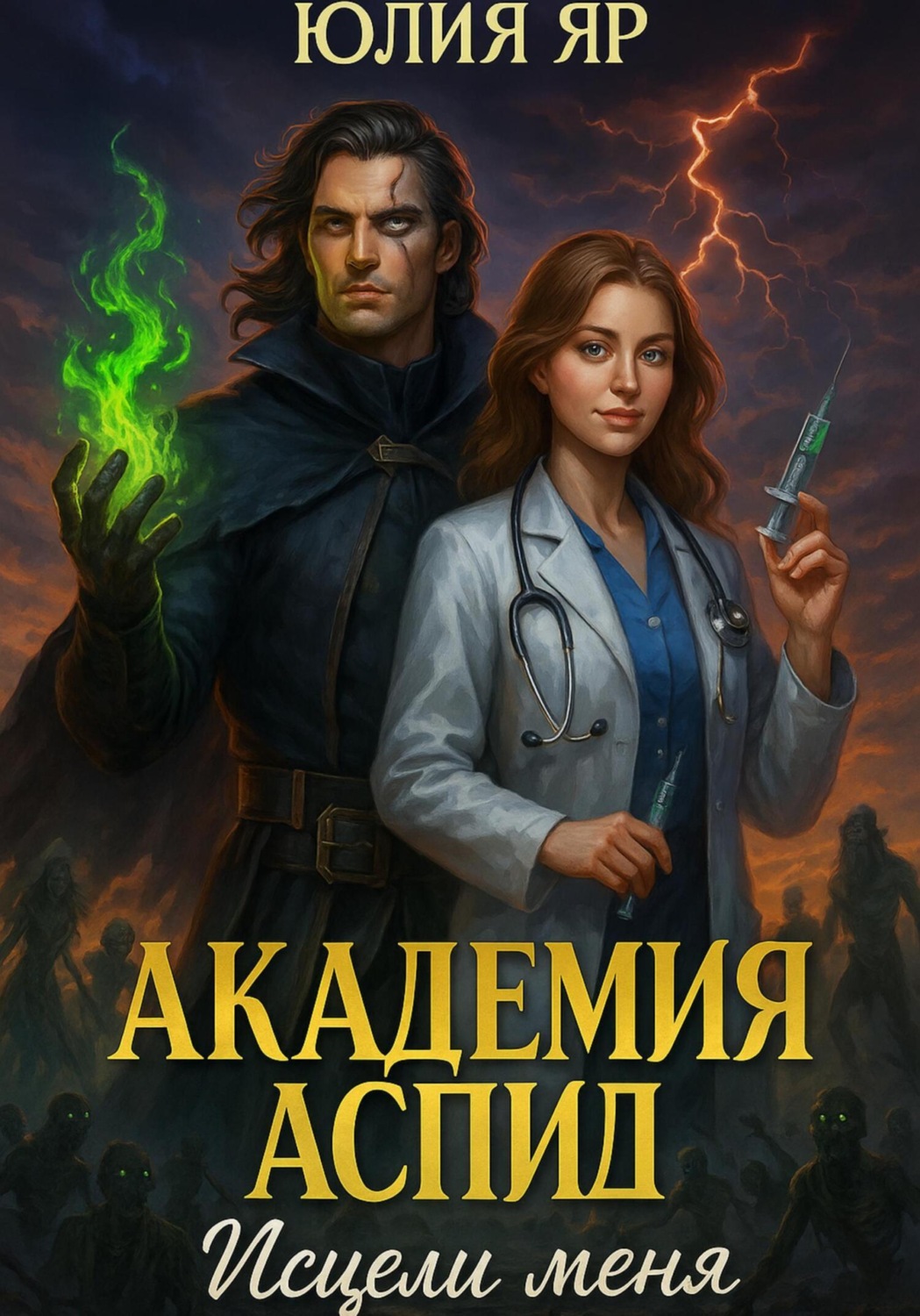 Обложка книги «Академия АСПИД. Исцели меня»