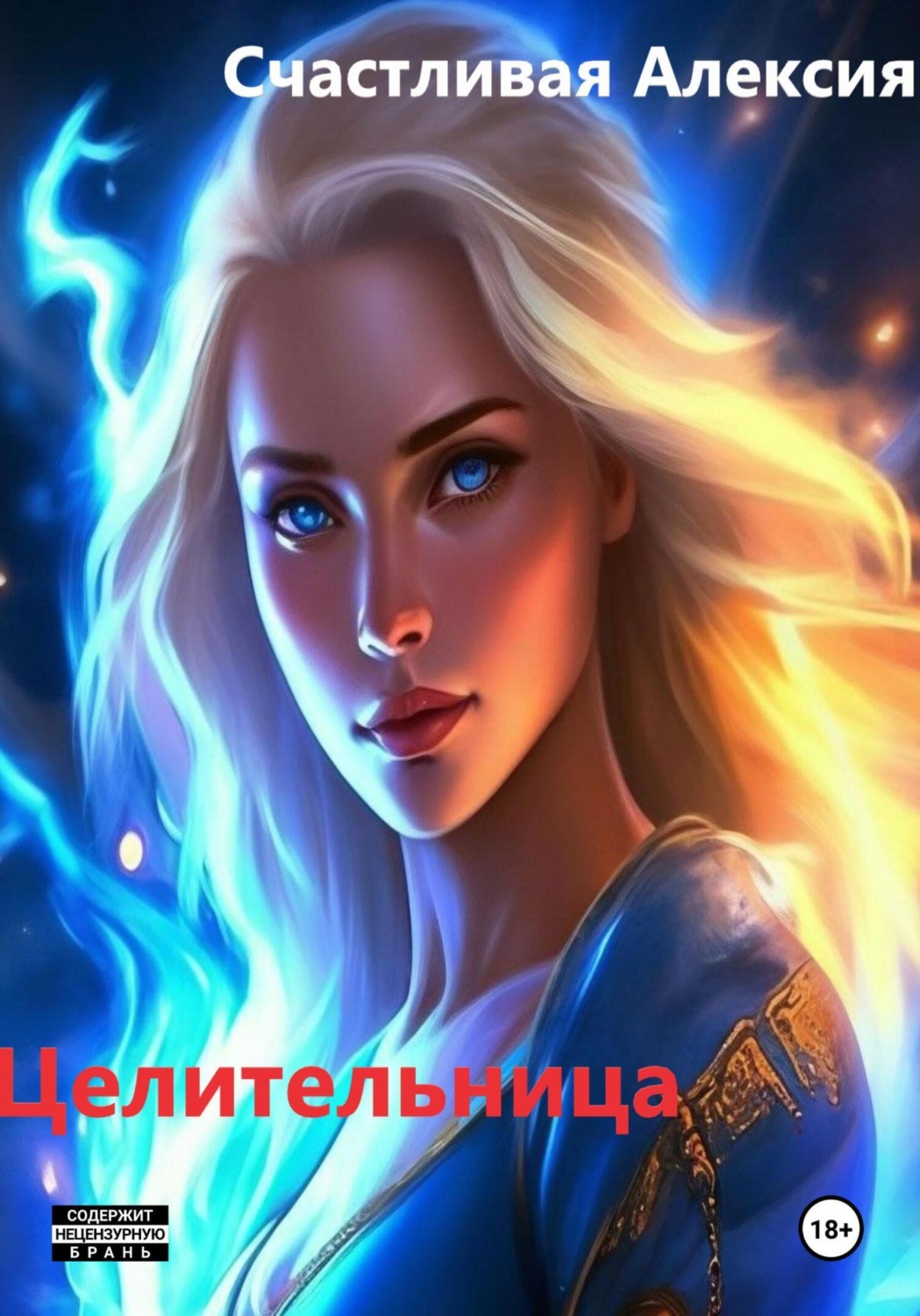Обложка книги «Целительница»