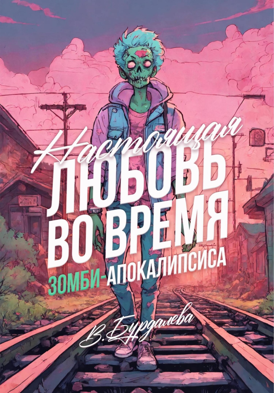 Обложка книги «Настоящая любовь во время зомби-апокалипсиса»