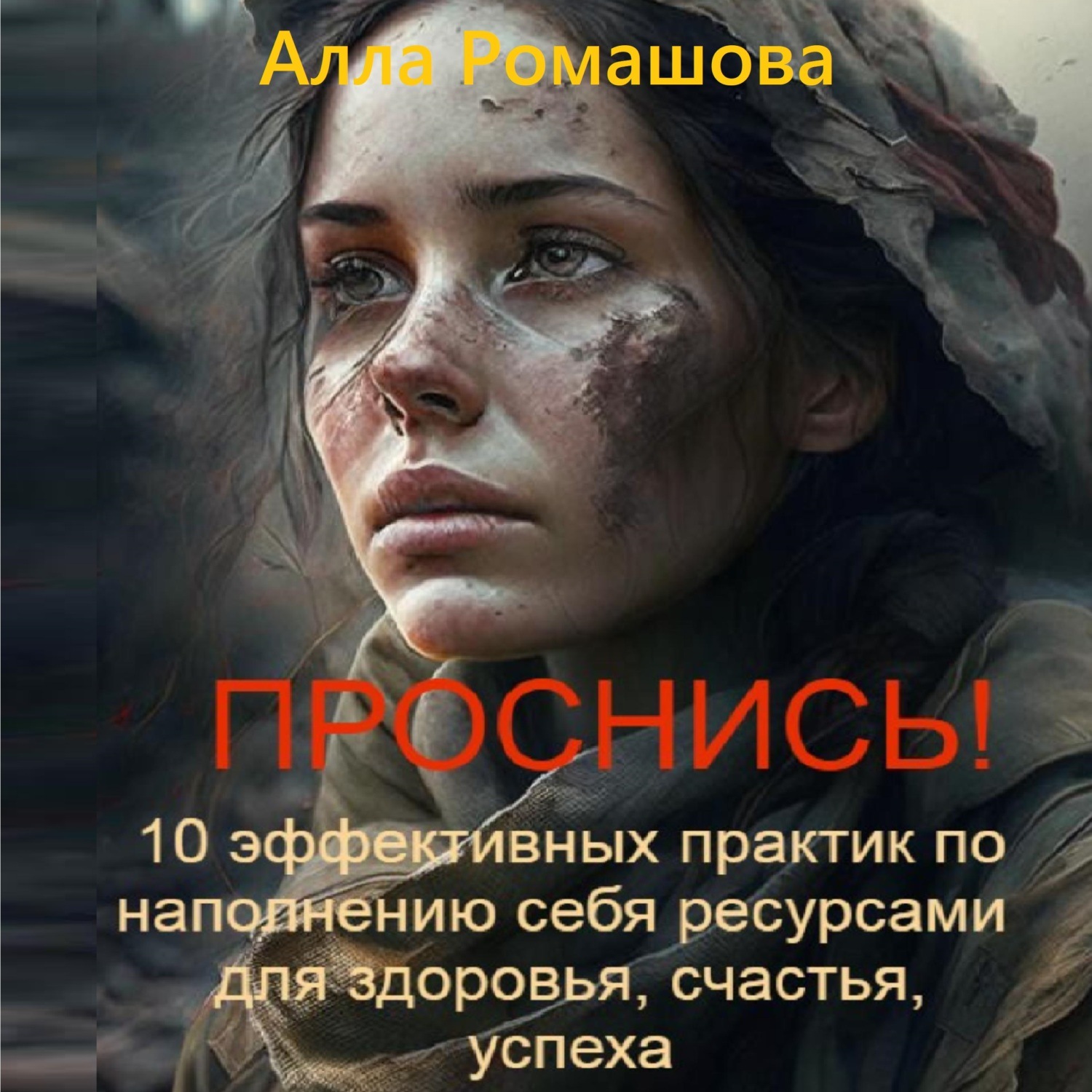 Обложка книги «Проснись! 10 эффективных практик по наполнению себя ресурсами и повышению уровня вибраций. Для здоровья, счастья, успеха»