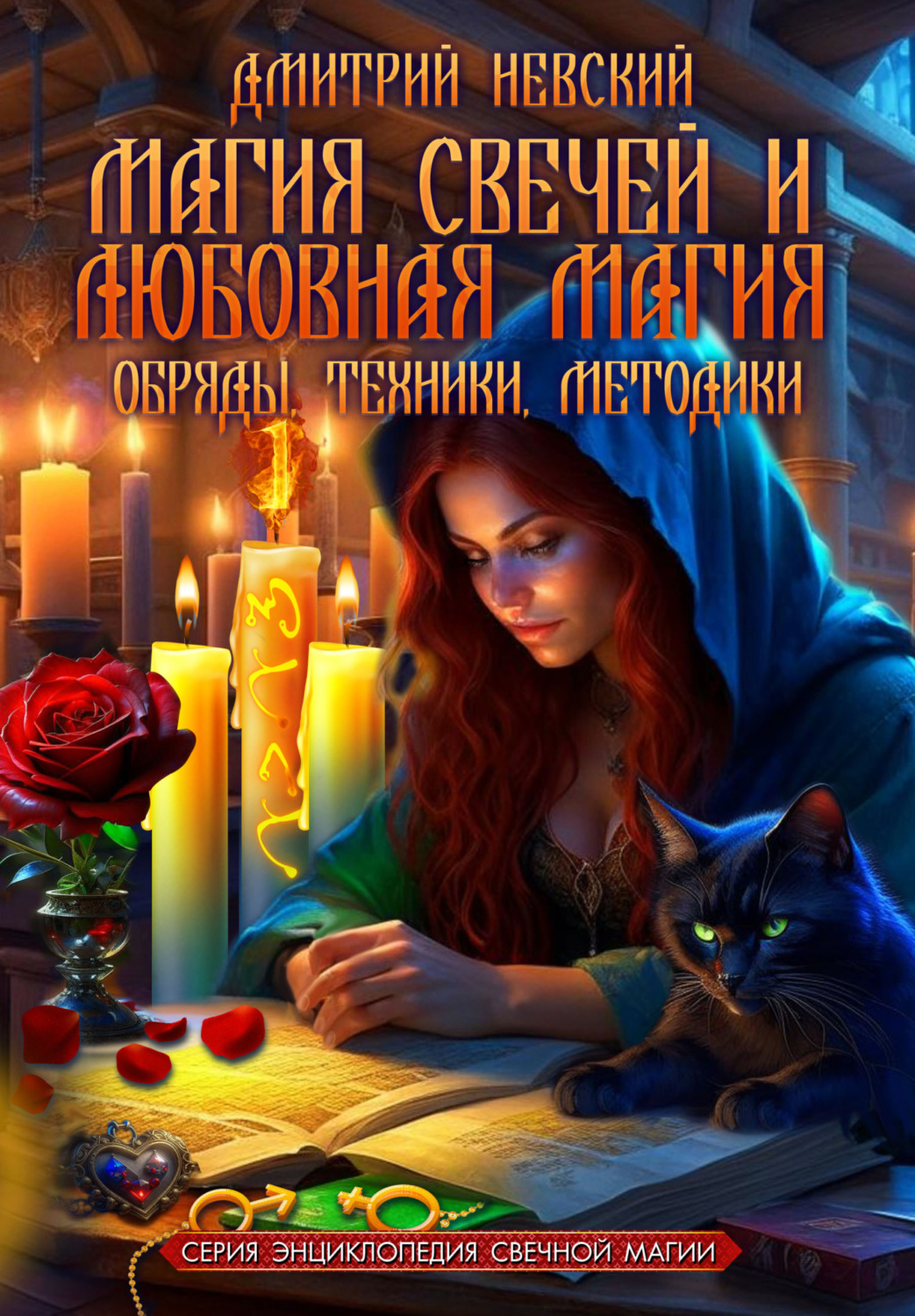 Обложка книги «Магия свечей и Любовная магия. Обряды, Техники, Методики»