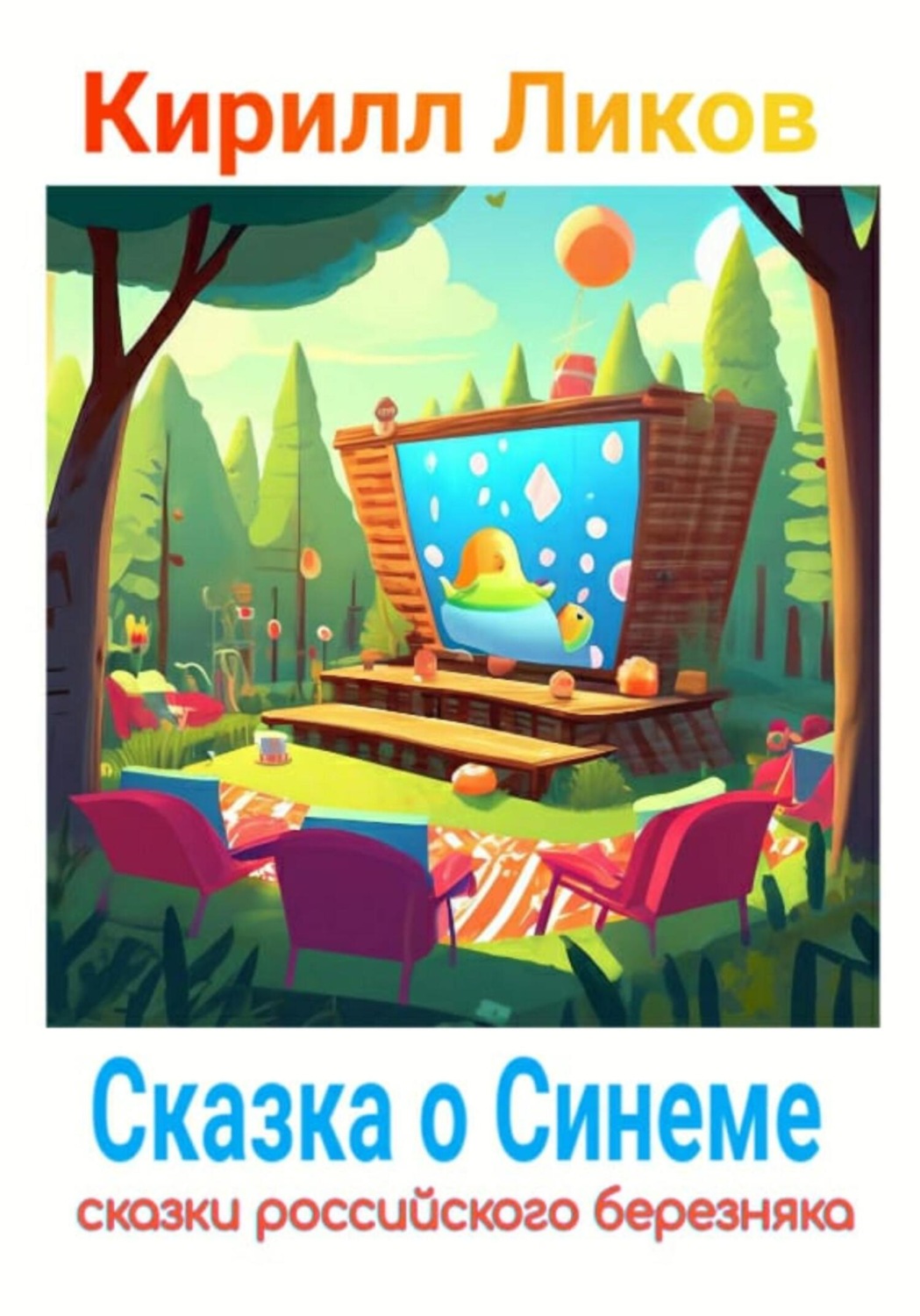 Обложка книги «Сказка о синеме»