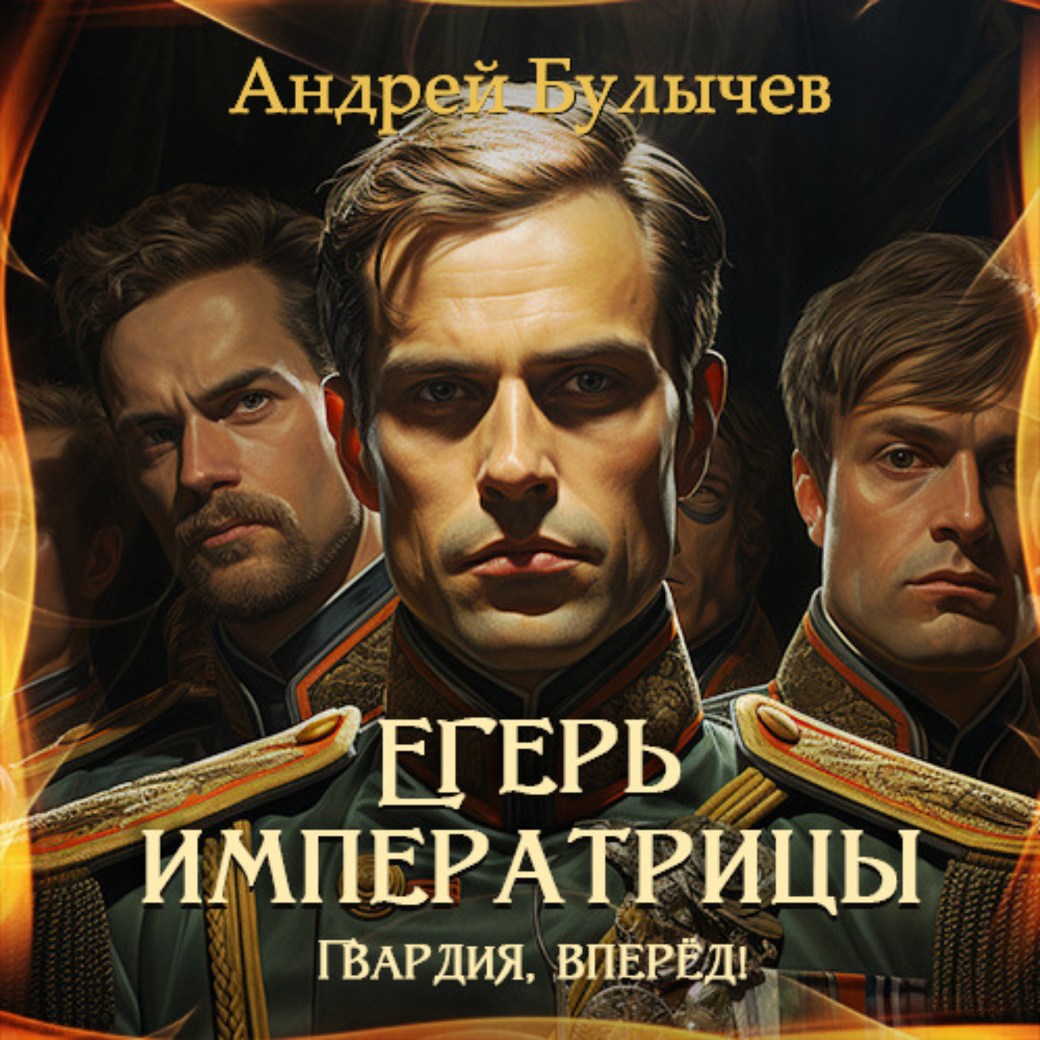 Обложка книги «Егерь императрицы. Гвардия, вперёд!»