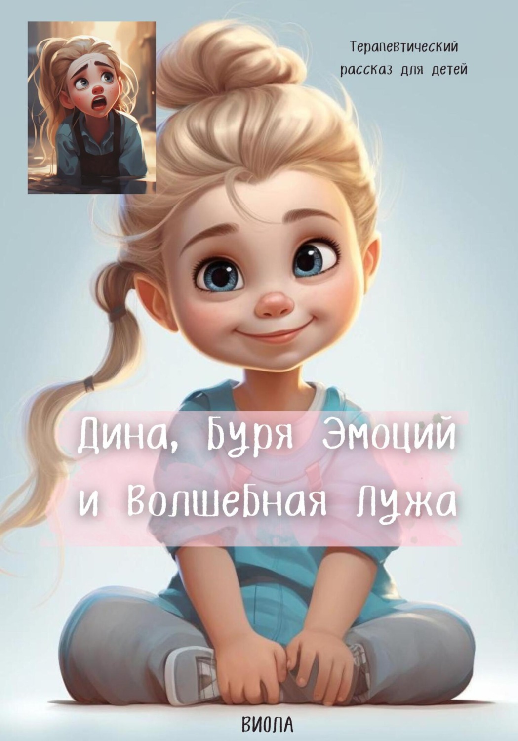 Обложка книги «Дина, Буря Эмоций и Волшебная Лужа»