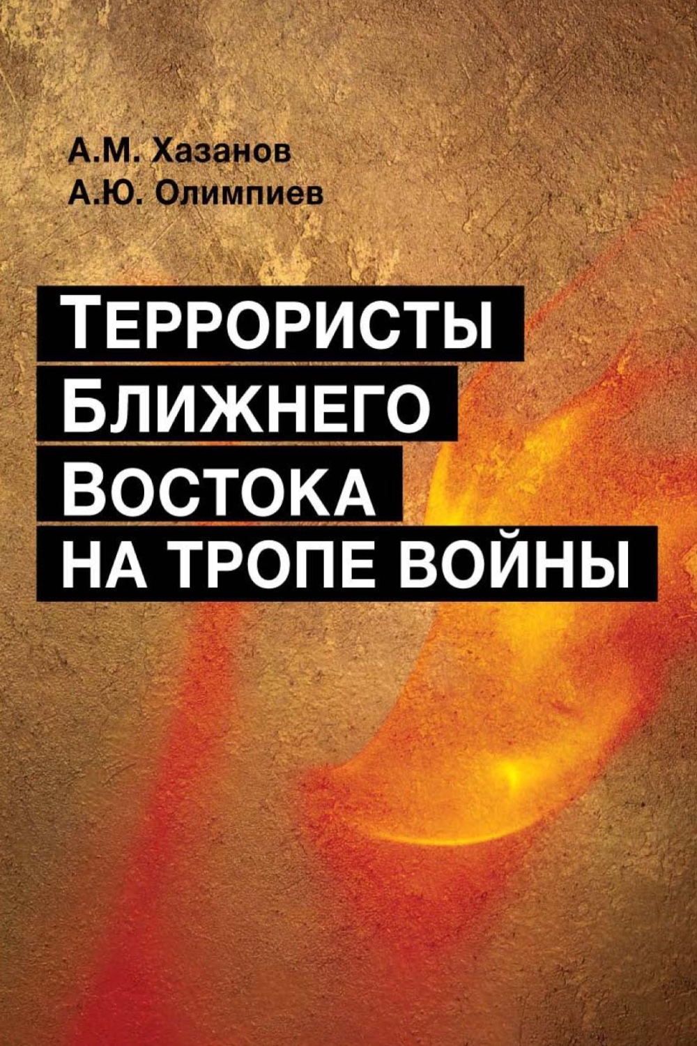 Обложка книги «Террористы Ближнего Востока на тропе войны»