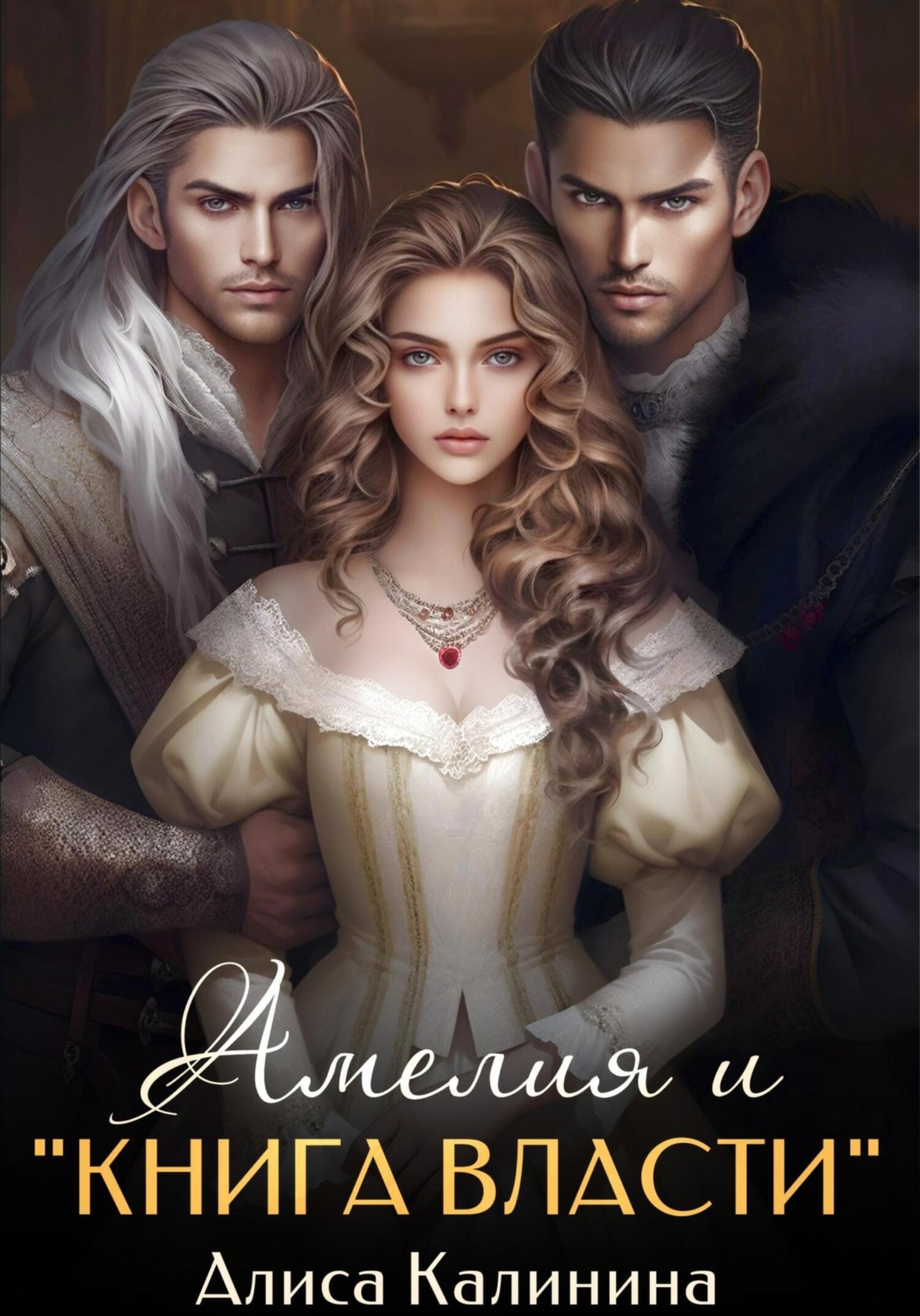 Обложка книги «Амелия и «Книга власти»»