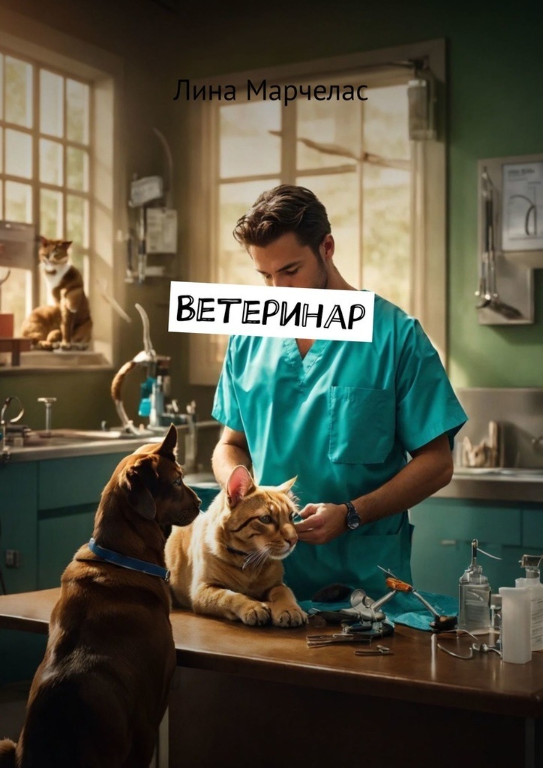 Обложка книги «Ветеринар»