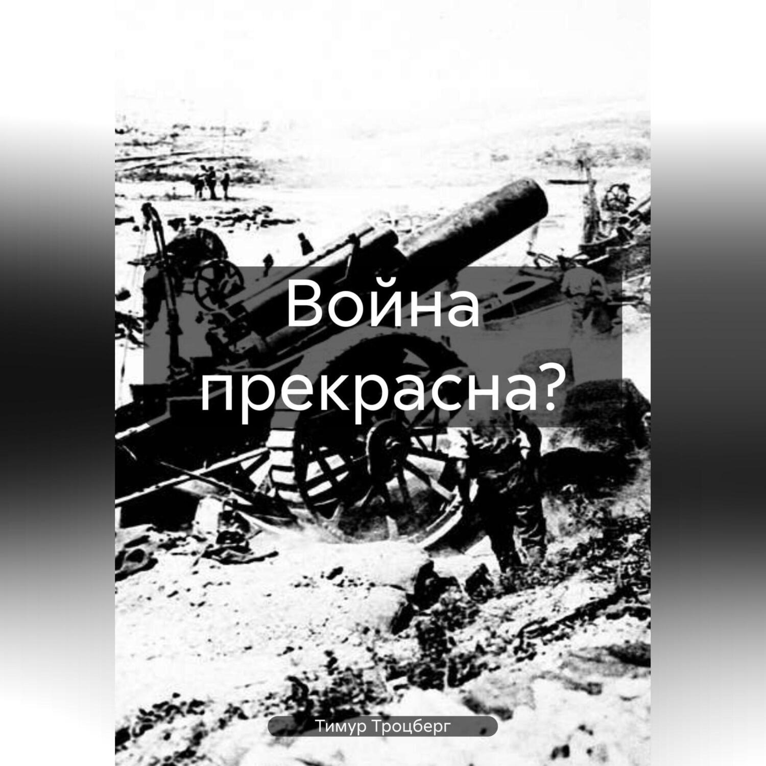 Обложка книги «Война прекрасна?»