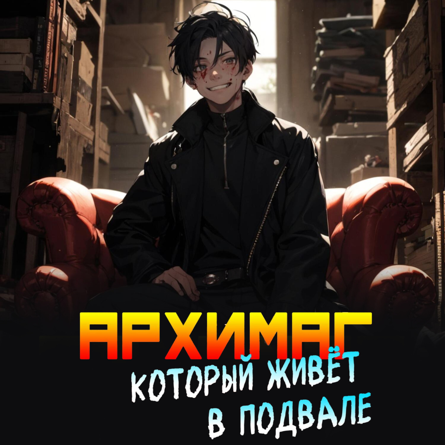 Обложка книги «Архимаг, который живёт в подвале. Том 1»