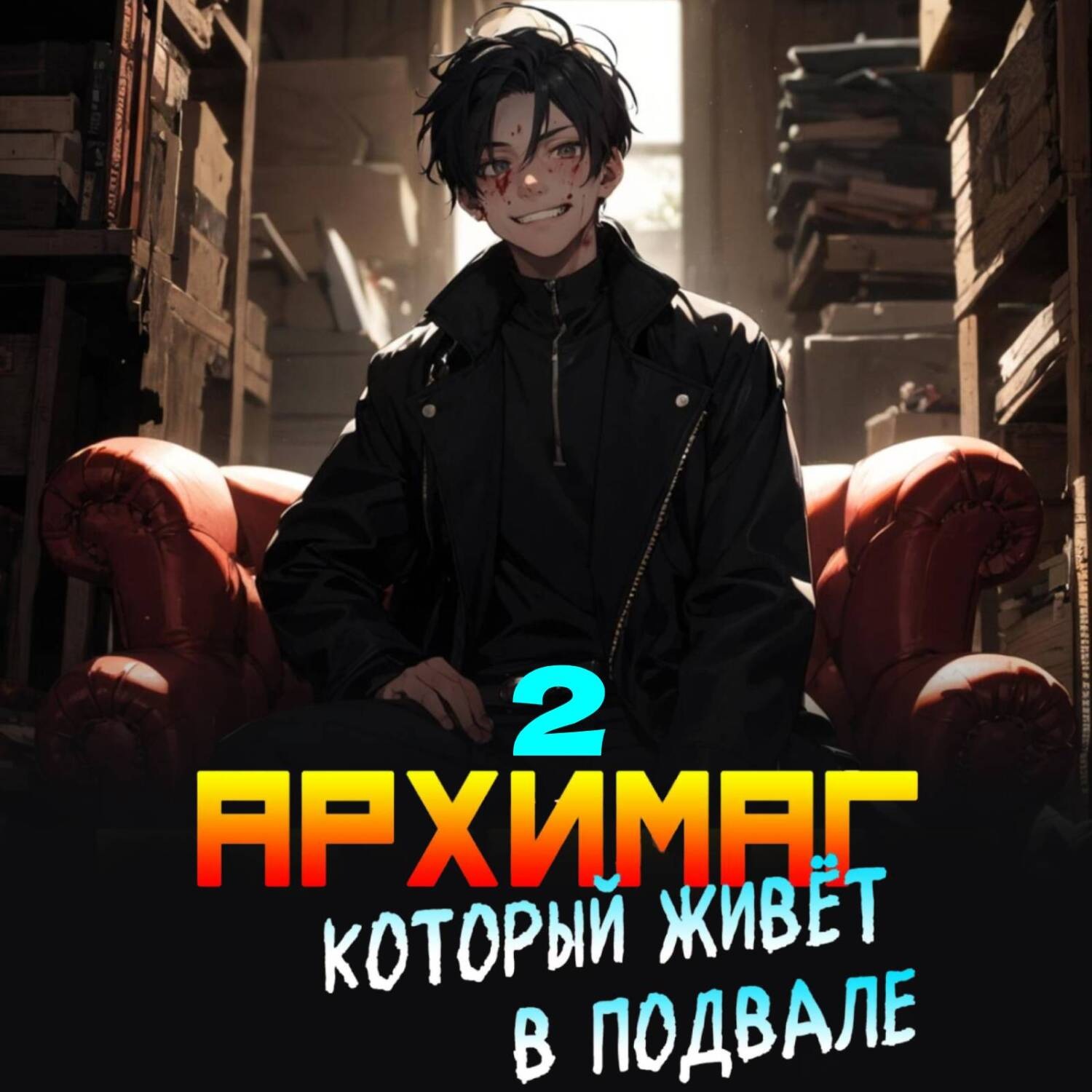 Обложка книги «Архимаг, который живёт в подвале. Том 2»