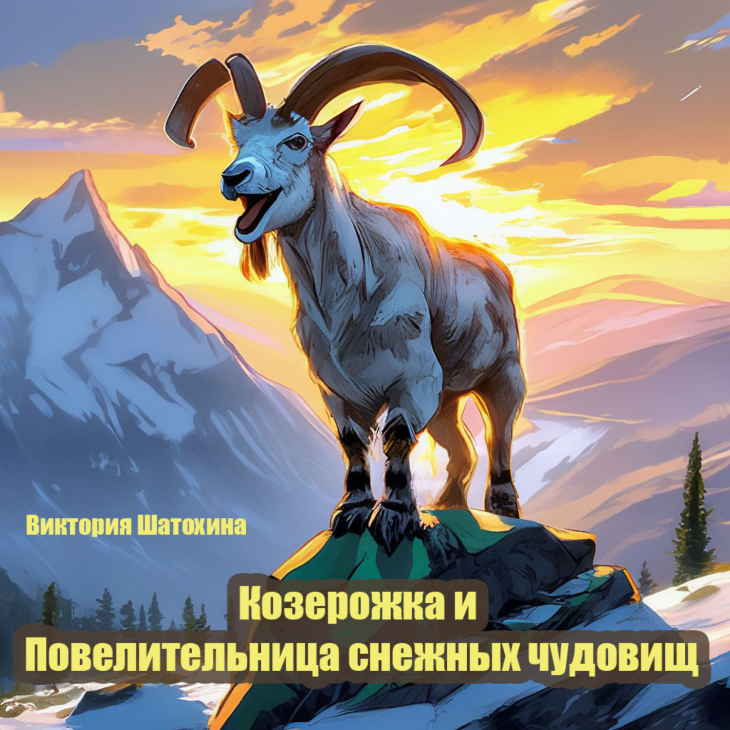 Обложка книги «Козерожка и Повелительница снежных чудовищ»