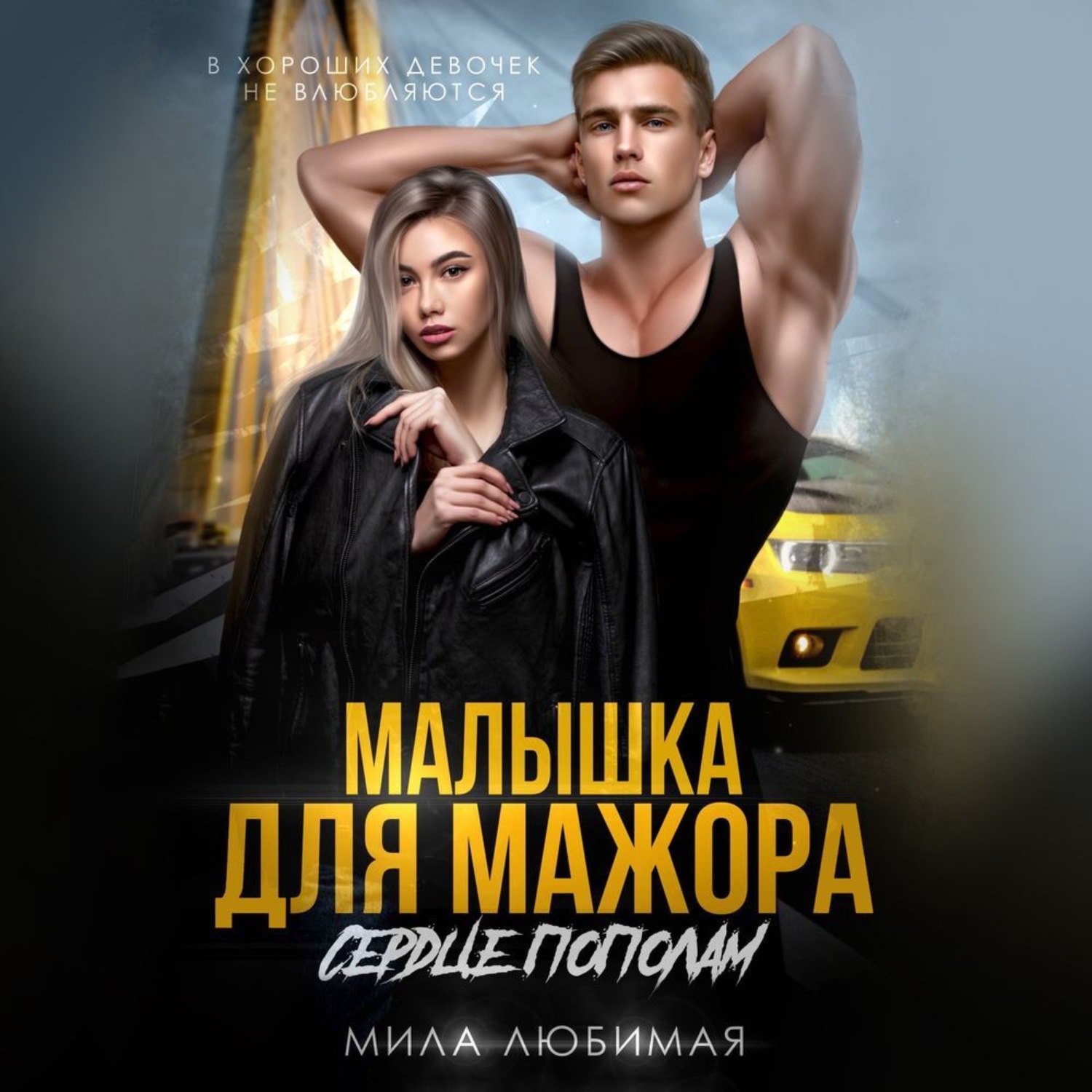 Обложка книги «Малышка для мажора. Сердце пополам»