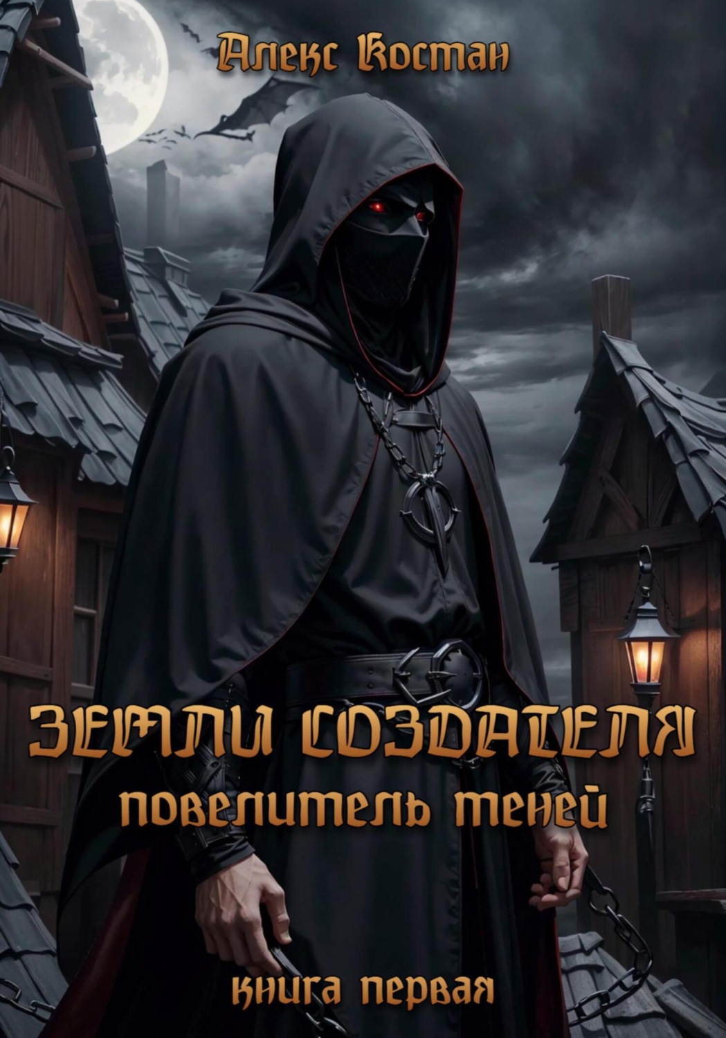 Обложка книги «Земли Создателя. Повелитель Теней. Книга первая»