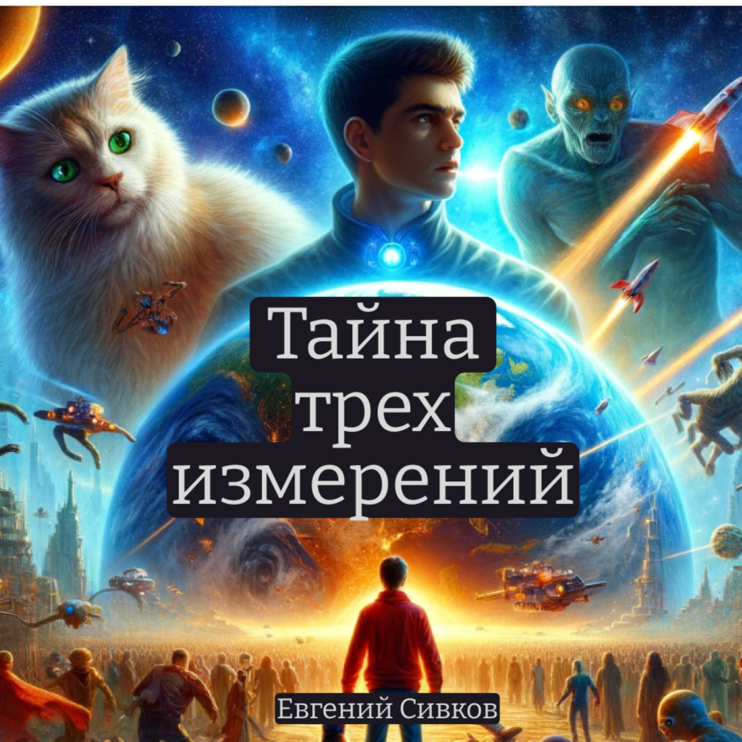 Обложка книги «Тайна трех измерений»