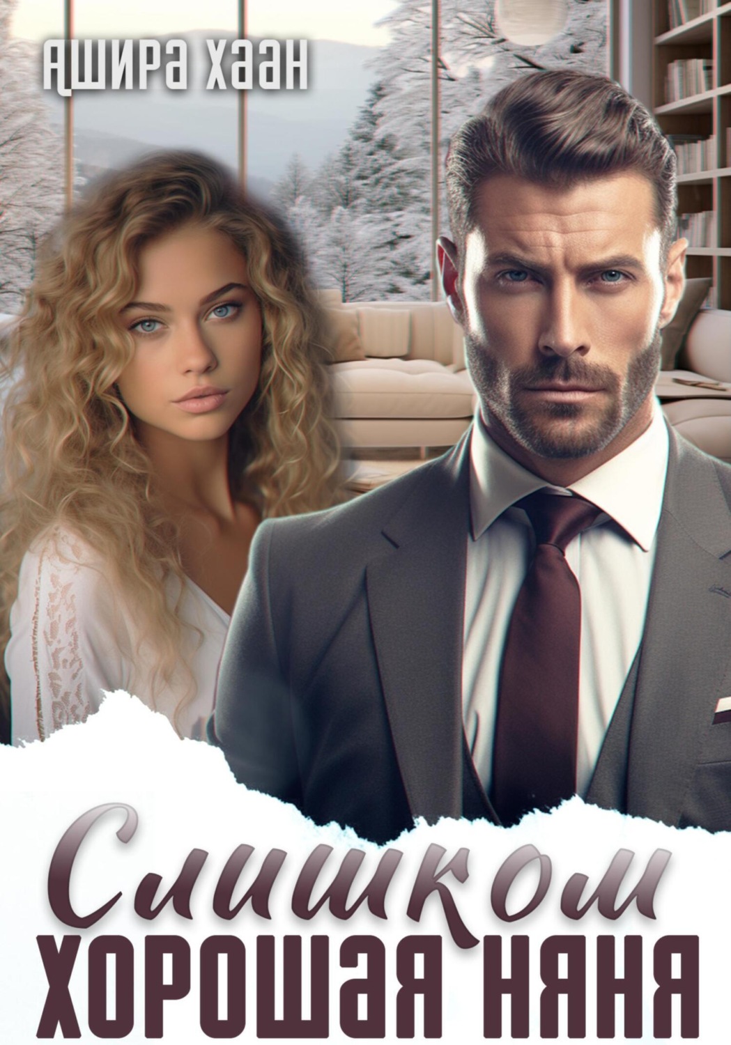 Обложка книги «Слишком хорошая няня»