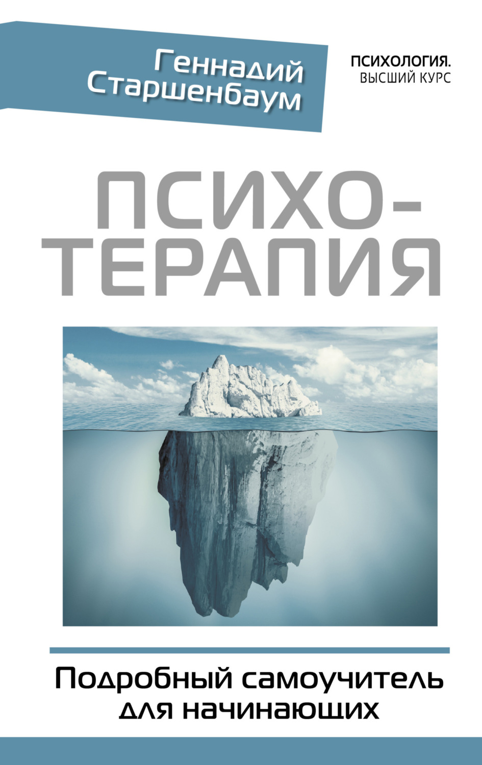 Обложка книги «Психотерапия. Подробный самоучитель для начинающих»