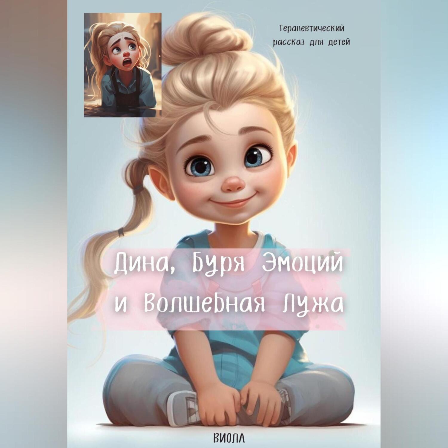 Обложка книги «Дина, Буря Эмоций и Волшебная Лужа»