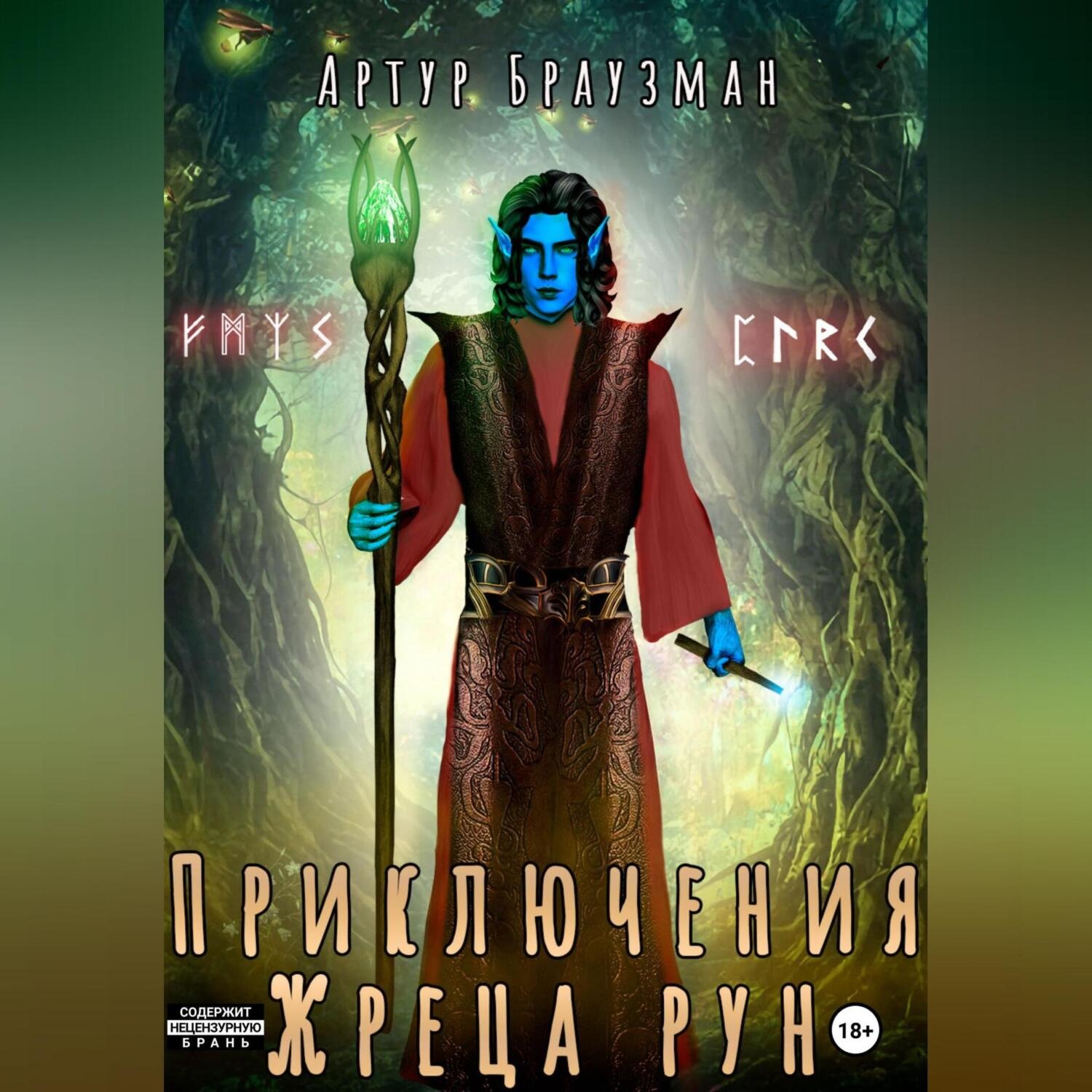 Обложка книги «Приключения Жреца рун»