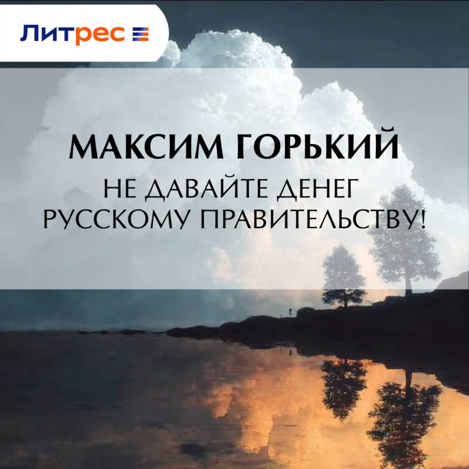 Обложка книги «Не давайте денег русскому правительству!»