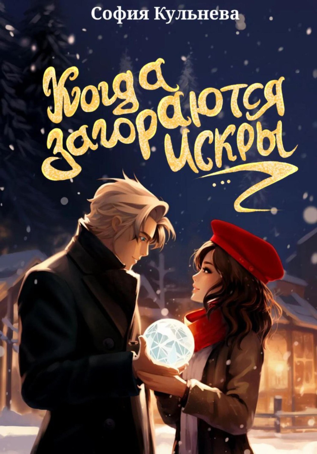 Обложка книги «Когда загораются искры»