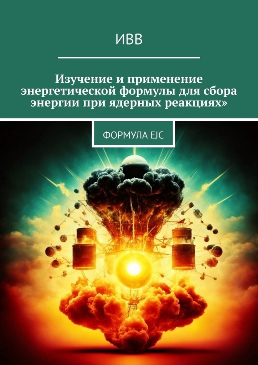 Обложка книги «Изучение и применение энергетической формулы для сбора энергии при ядерных реакциях. Формула EJC»