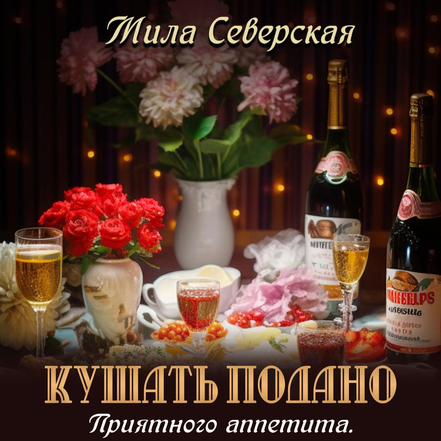 Обложка книги «Кушать подано. Приятного аппетита»