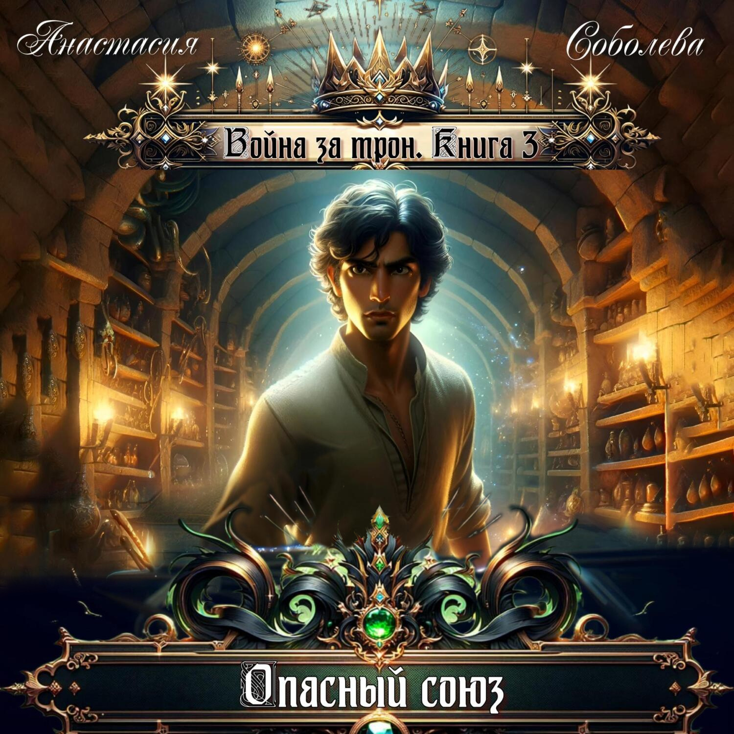 Обложка книги «Война за трон 3: Опасный союз»