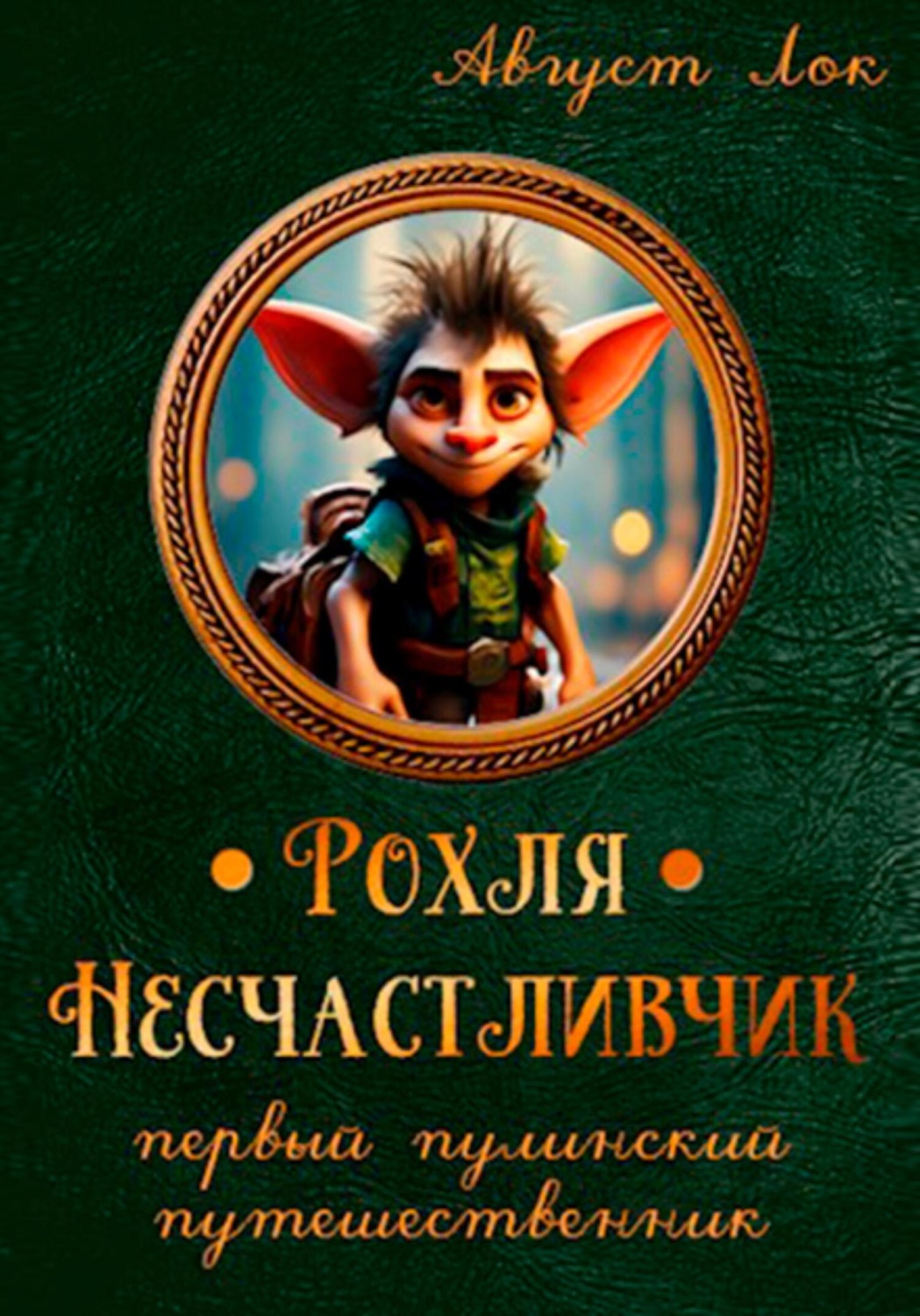 Обложка книги «Рохля Несчастливчик – первый пулинский путешественник»