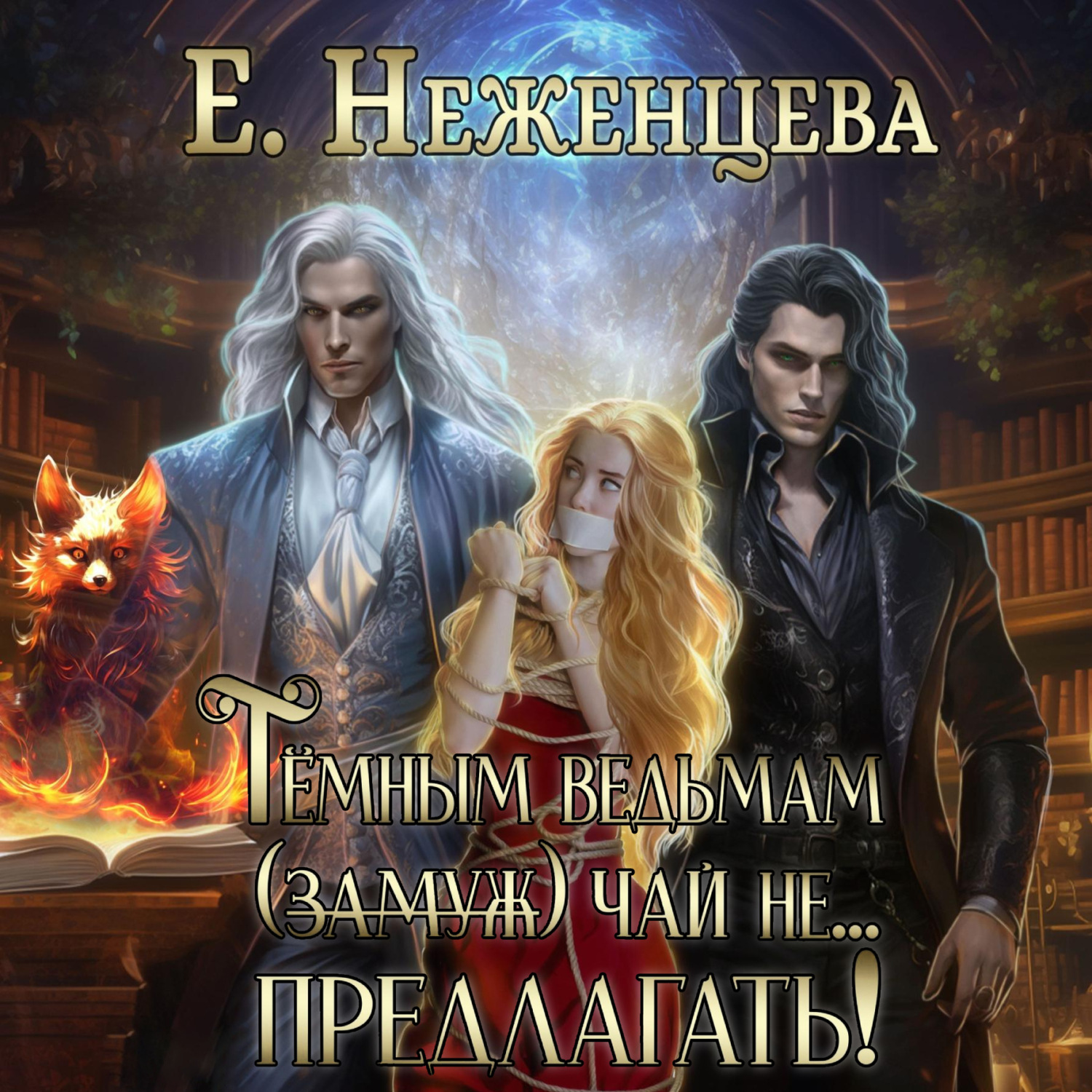 Обложка книги «Темным ведьмам (замуж) чай не… Предлагать!»