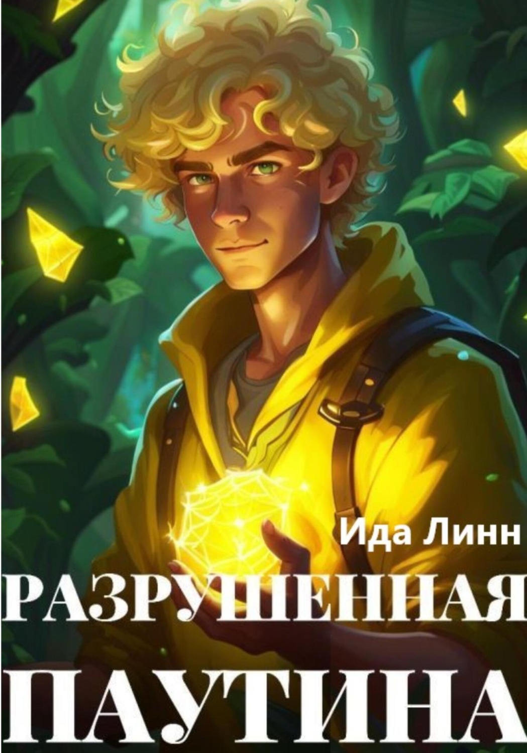 Обложка книги «Разрушенная паутина»
