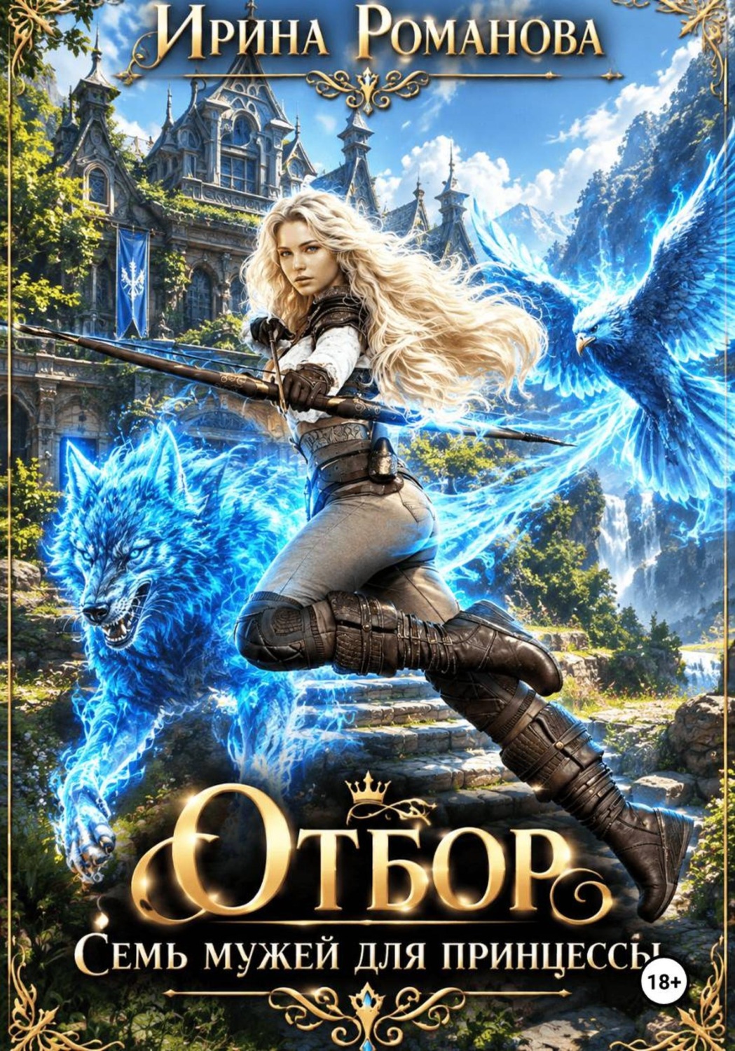 Обложка книги «Отбор. Семь мужей для принцессы»