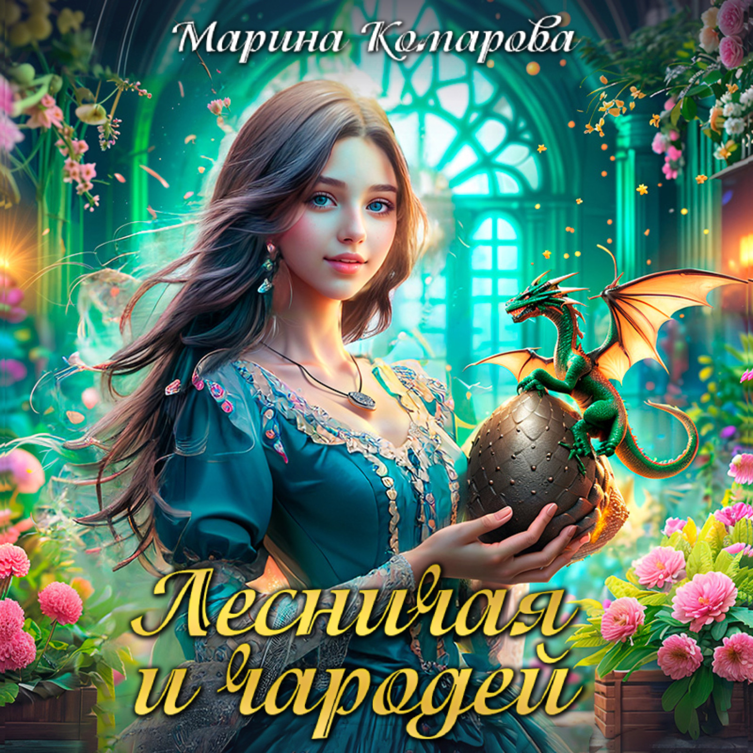 Обложка книги «Лесничая и чародей»