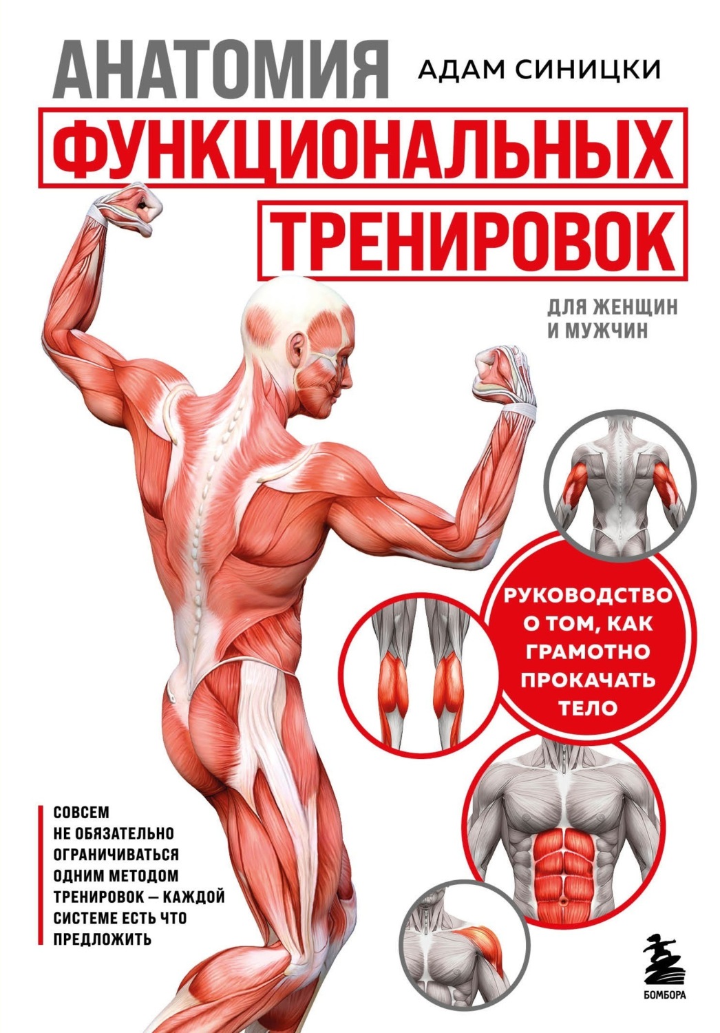 Обложка книги «Анатомия функциональных тренировок. Руководство о том, как грамотно прокачать тело»