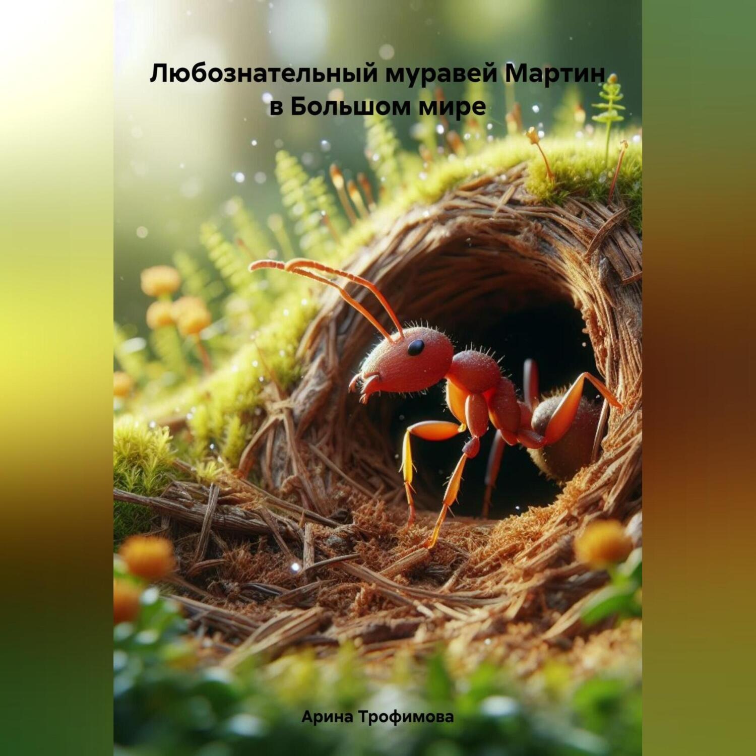 Обложка книги «Любознательный муравей Мартин в Большом мире»