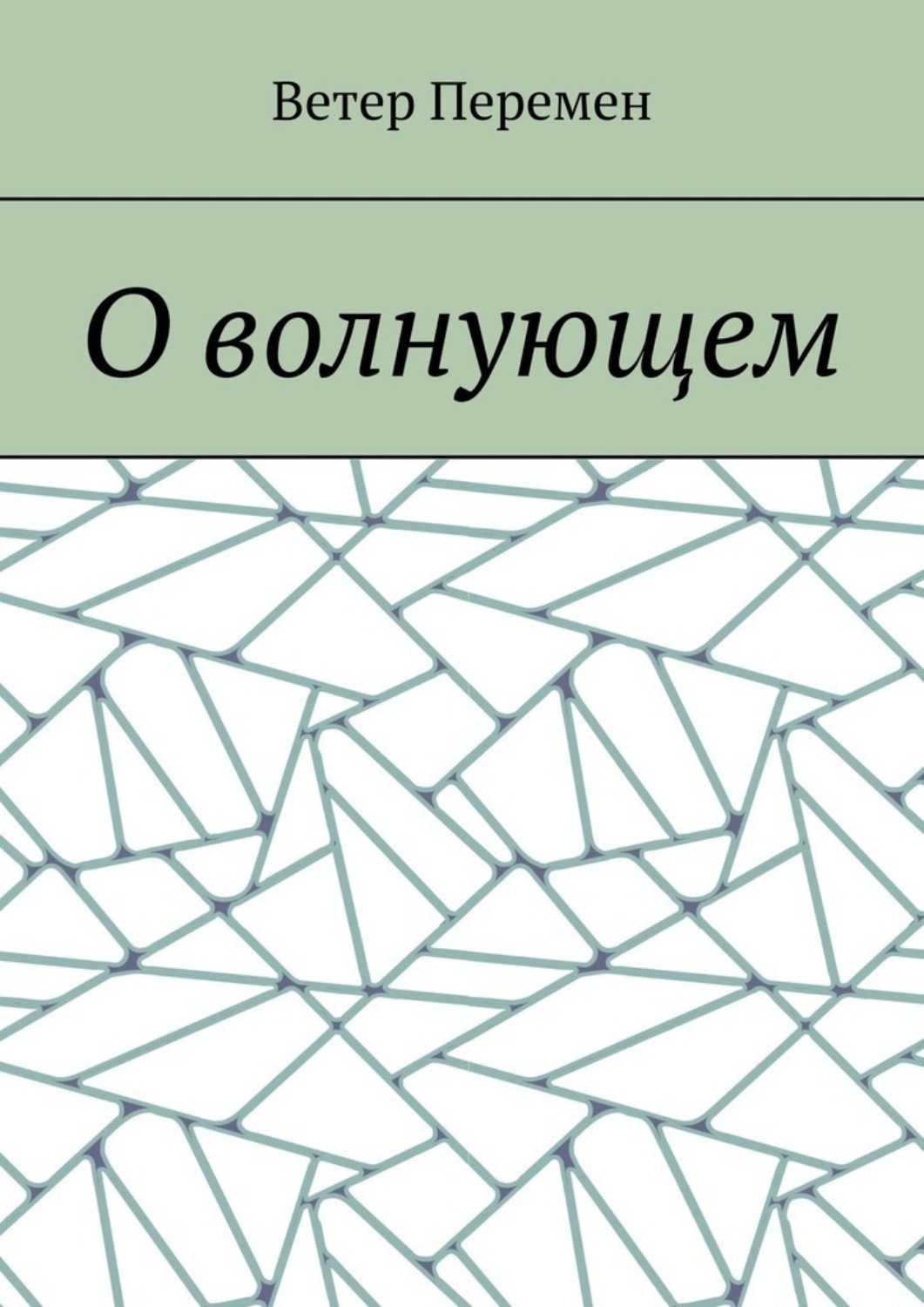Обложка книги «О волнующем»