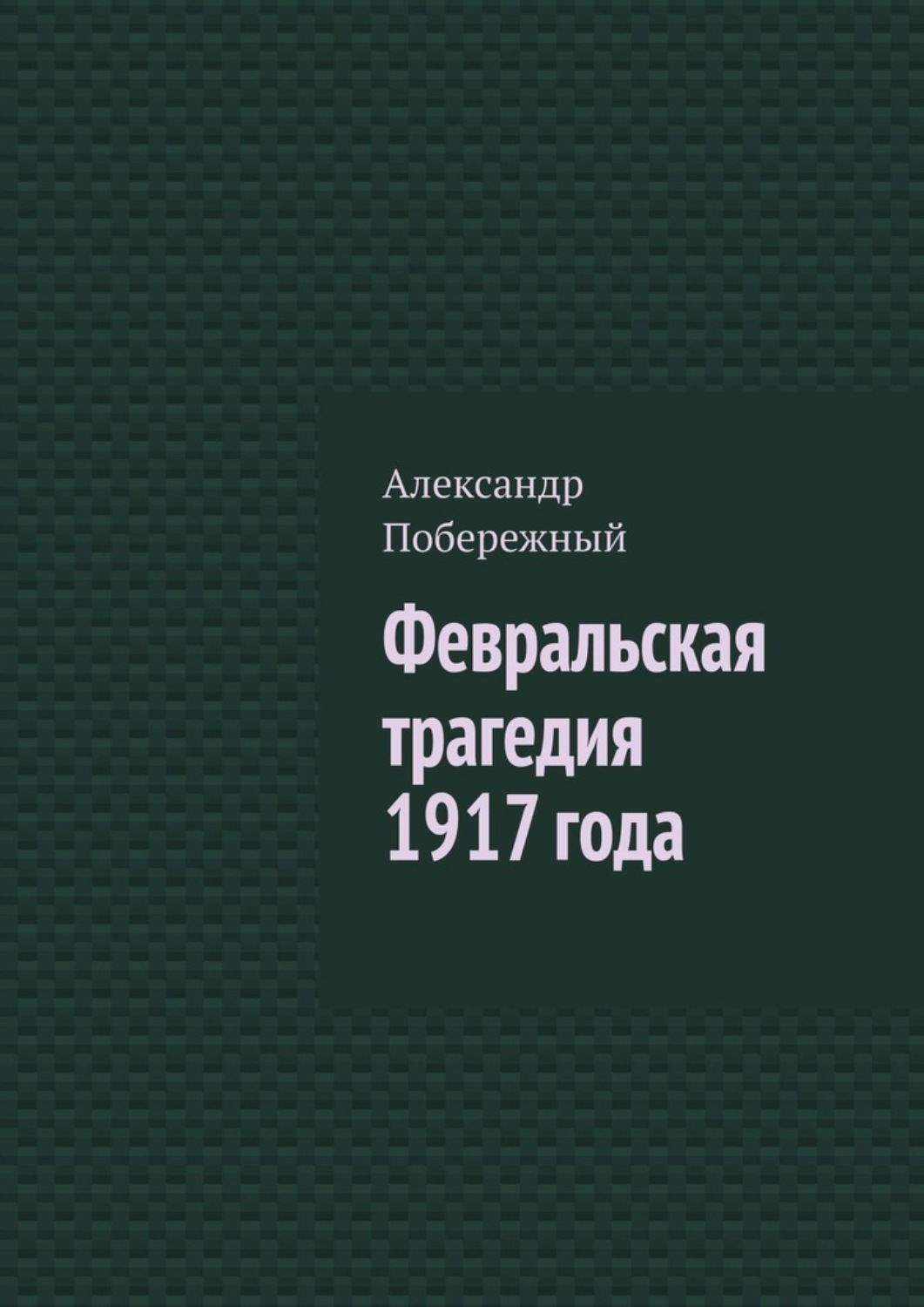 Обложка книги «Февральская трагедия 1917 года»