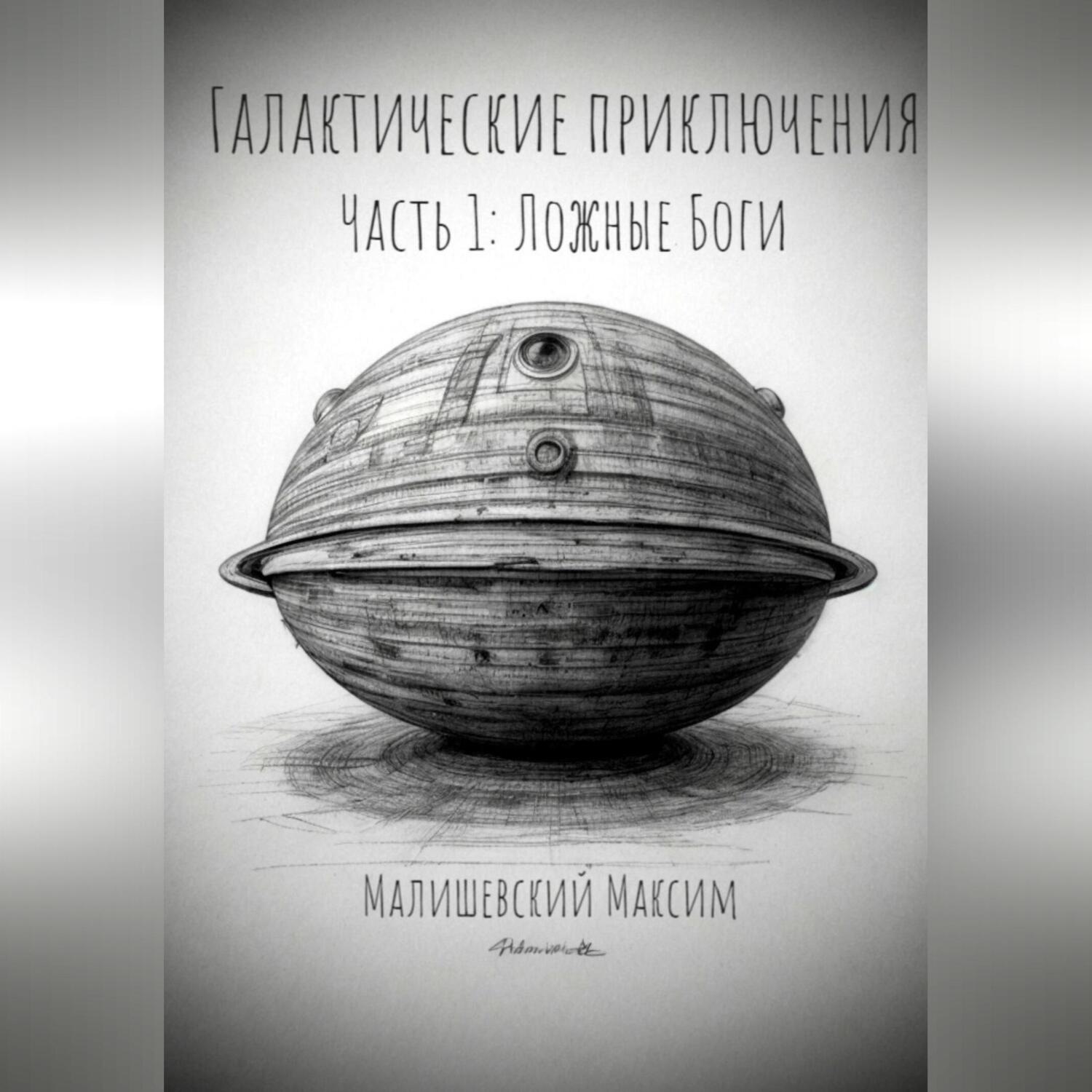 Обложка книги «Галактические приключения. Часть 1. Ложные Боги»