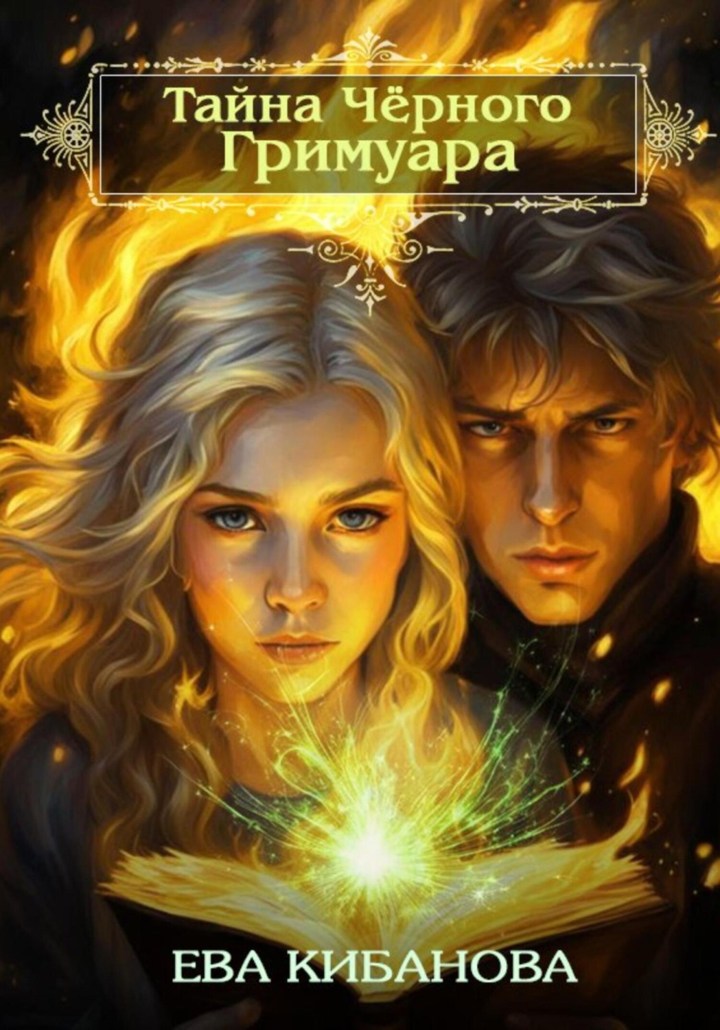 Обложка книги «Тайна Чёрного Гримуара»