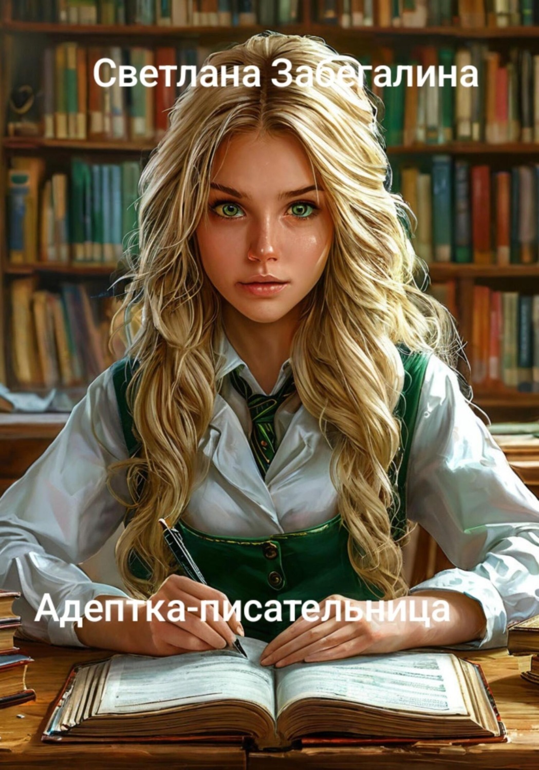 Обложка книги «Адептка-писательница»
