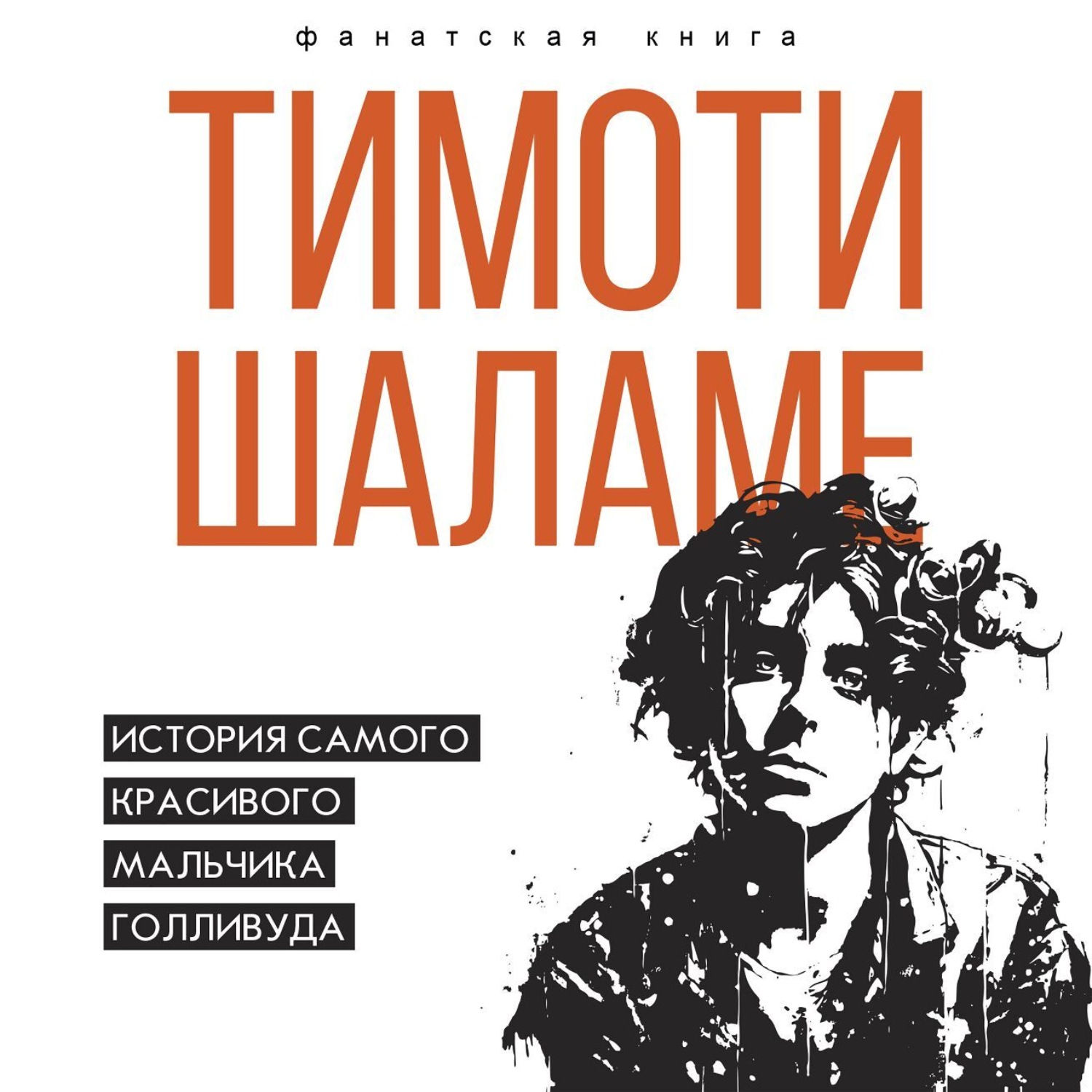 Обложка книги «Тимоти Шаламе. История самого красивого мальчика Голливуда»