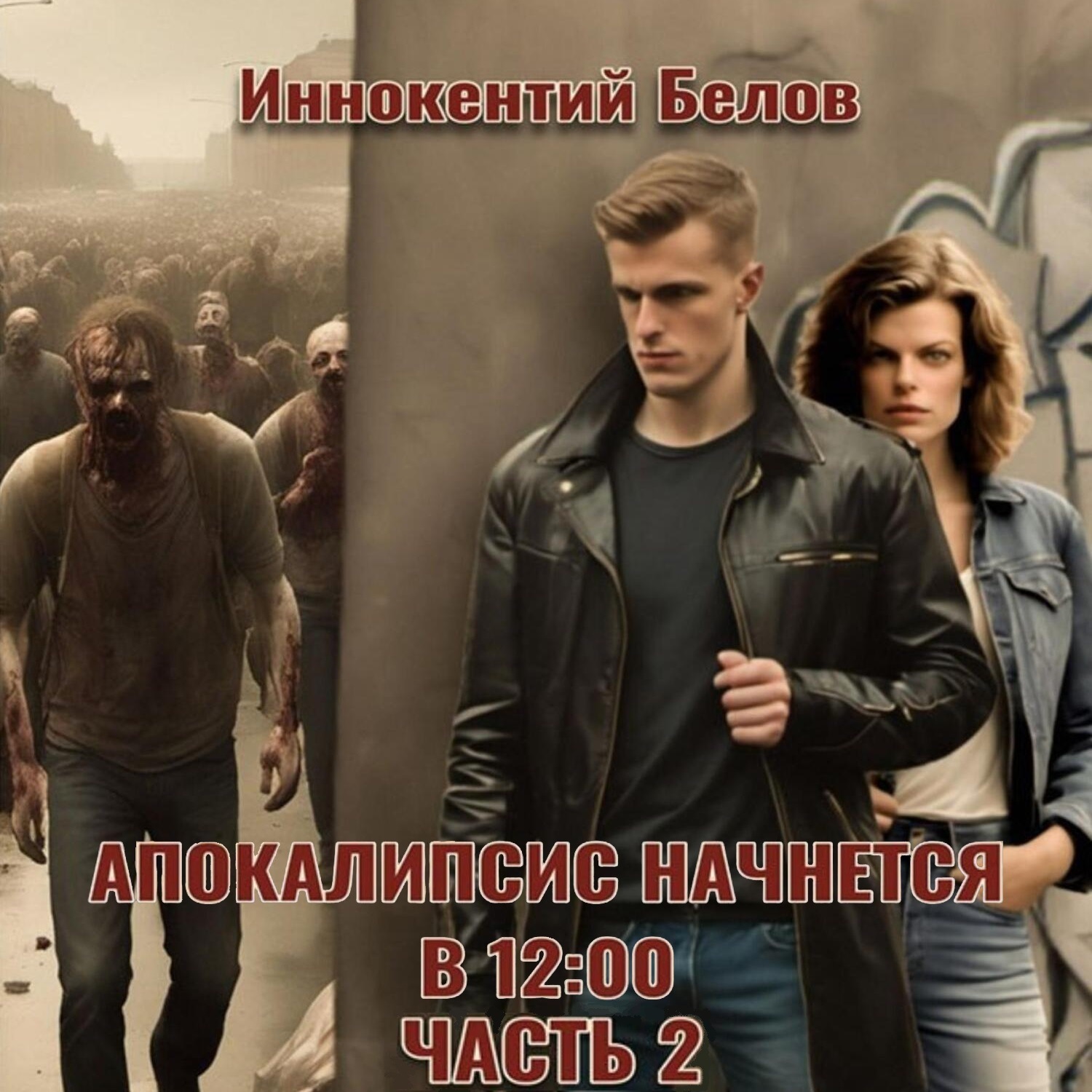 Обложка книги «Апокалипсис начнется в 12:00. Часть 2»