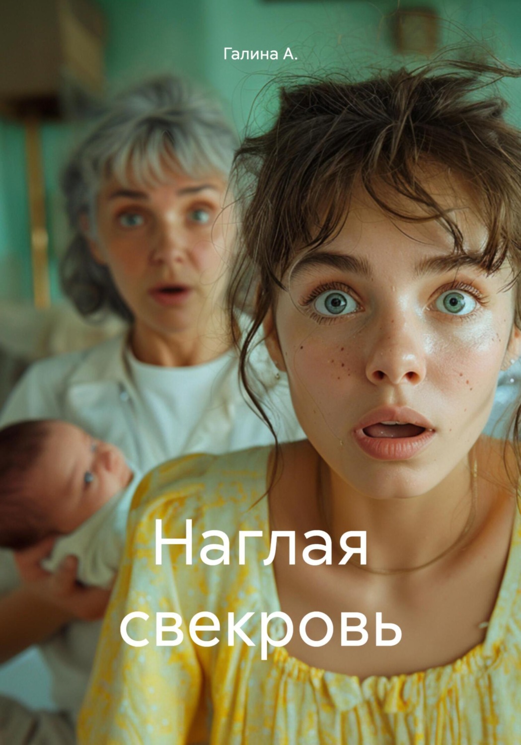 Обложка книги «Наглая свекровь»