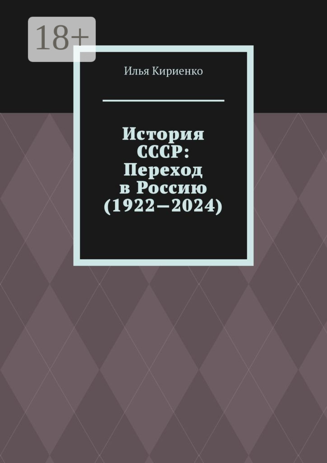 Обложка книги «История СССР: Переход в Россию (1922—2024)»