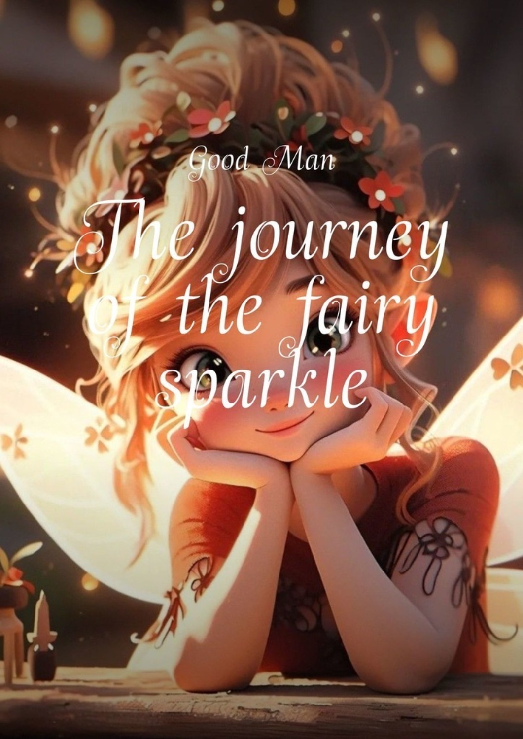 Обложка книги «The journey of the fairy sparkle»