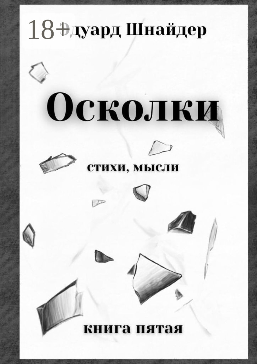 Обложка книги «Осколки. Стихи, мысли»