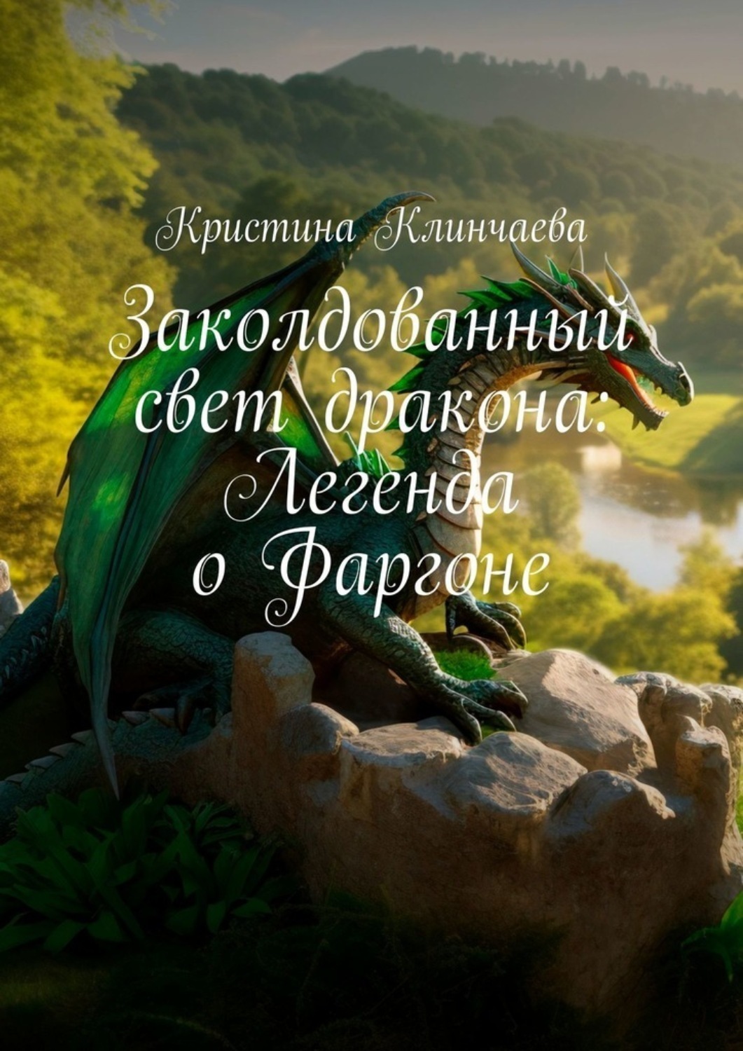 Обложка книги «Заколдованный свет дракона: Легенда о Фаргоне»