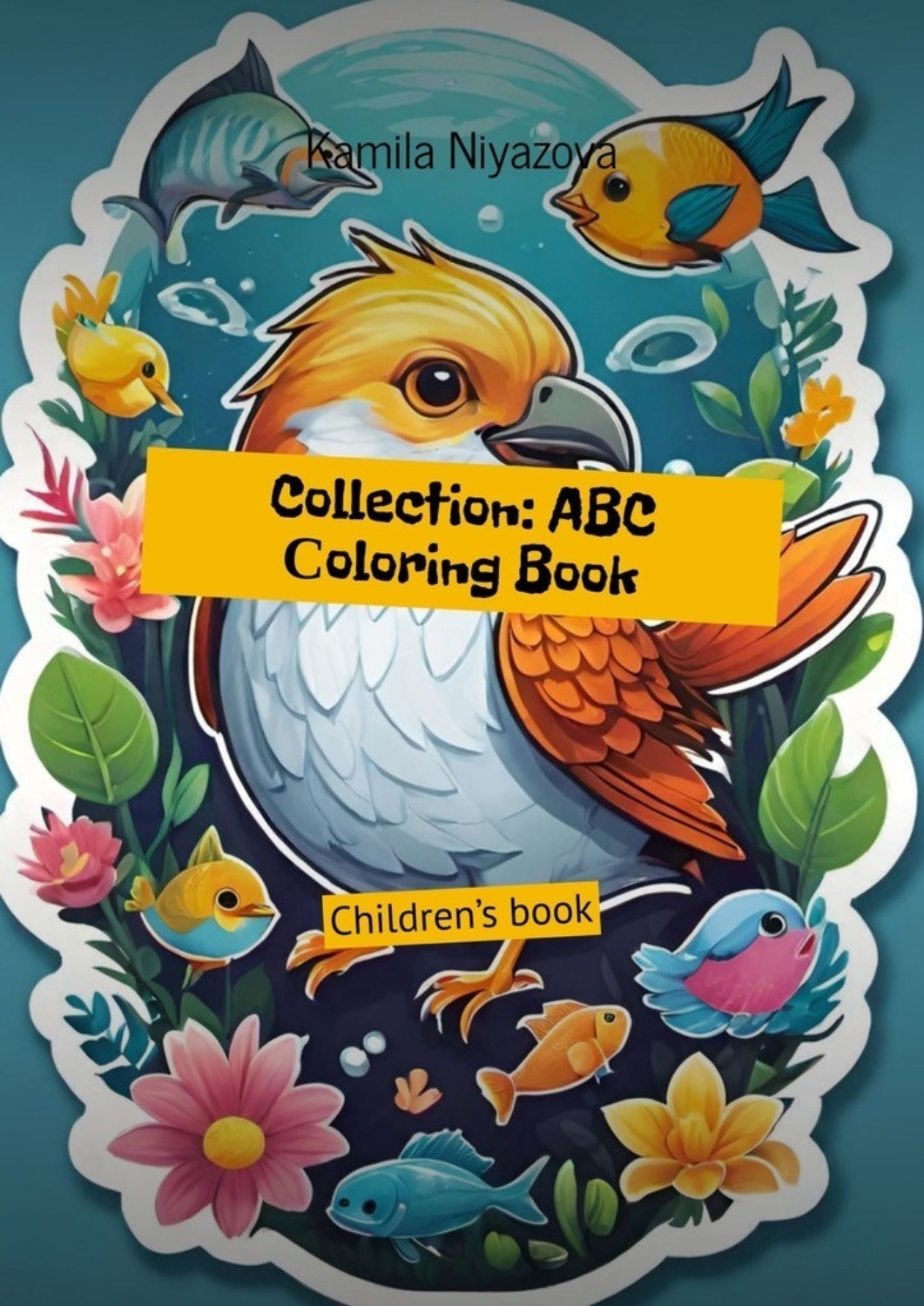 Обложка книги «Collection: ABC Сoloring Book. Children’s book»