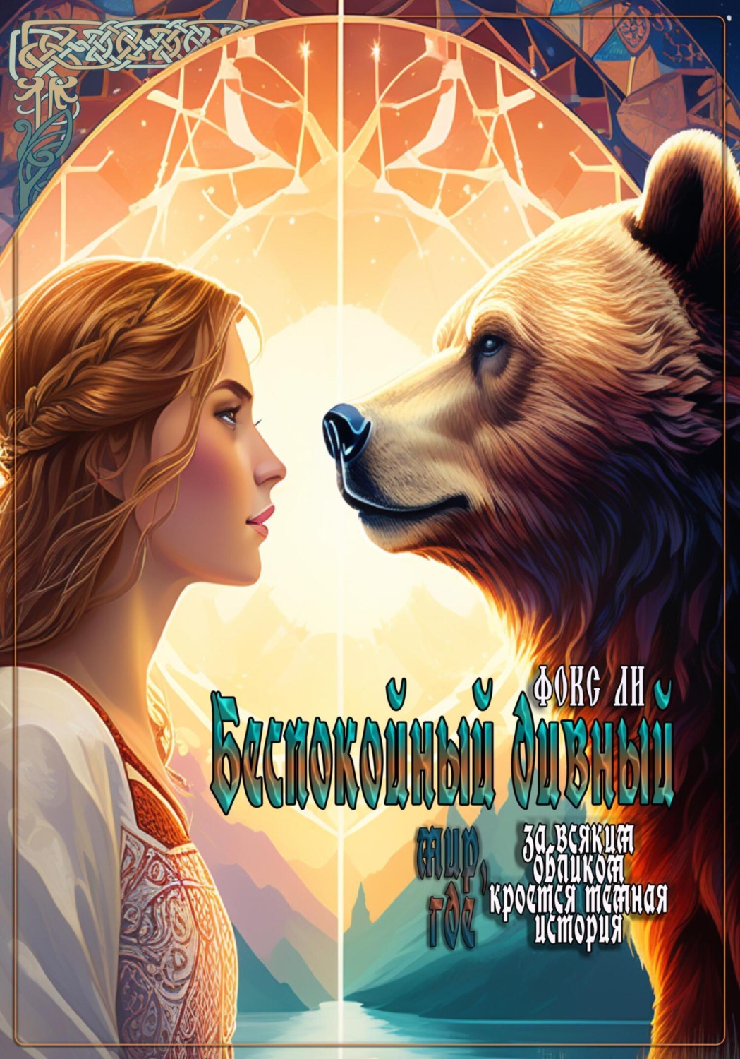 Обложка книги «Беспокойный дивный мир, где за всяким обликом кроется темная история»